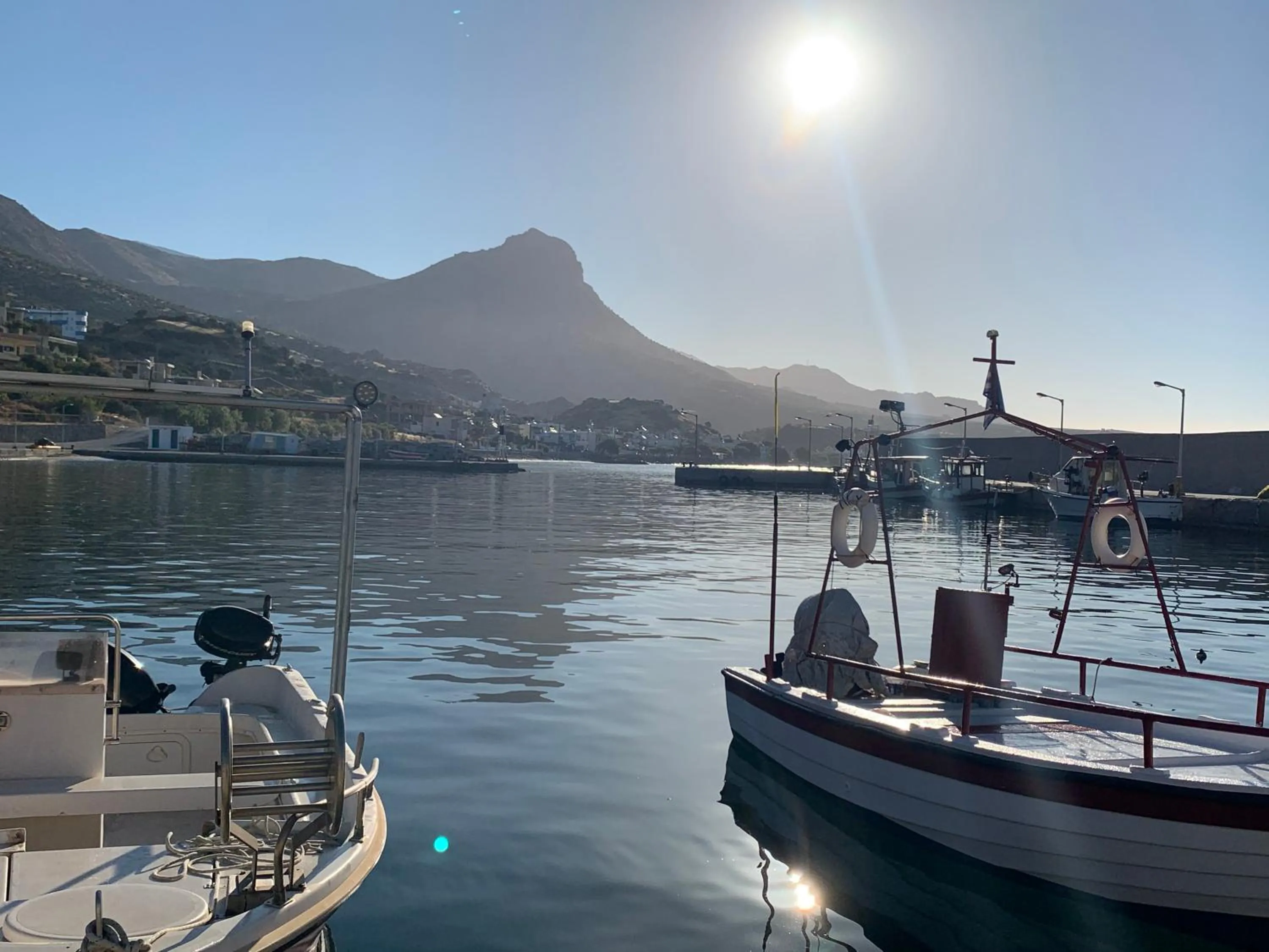 Sunrise in Breathtaking sea view flat in south Crete