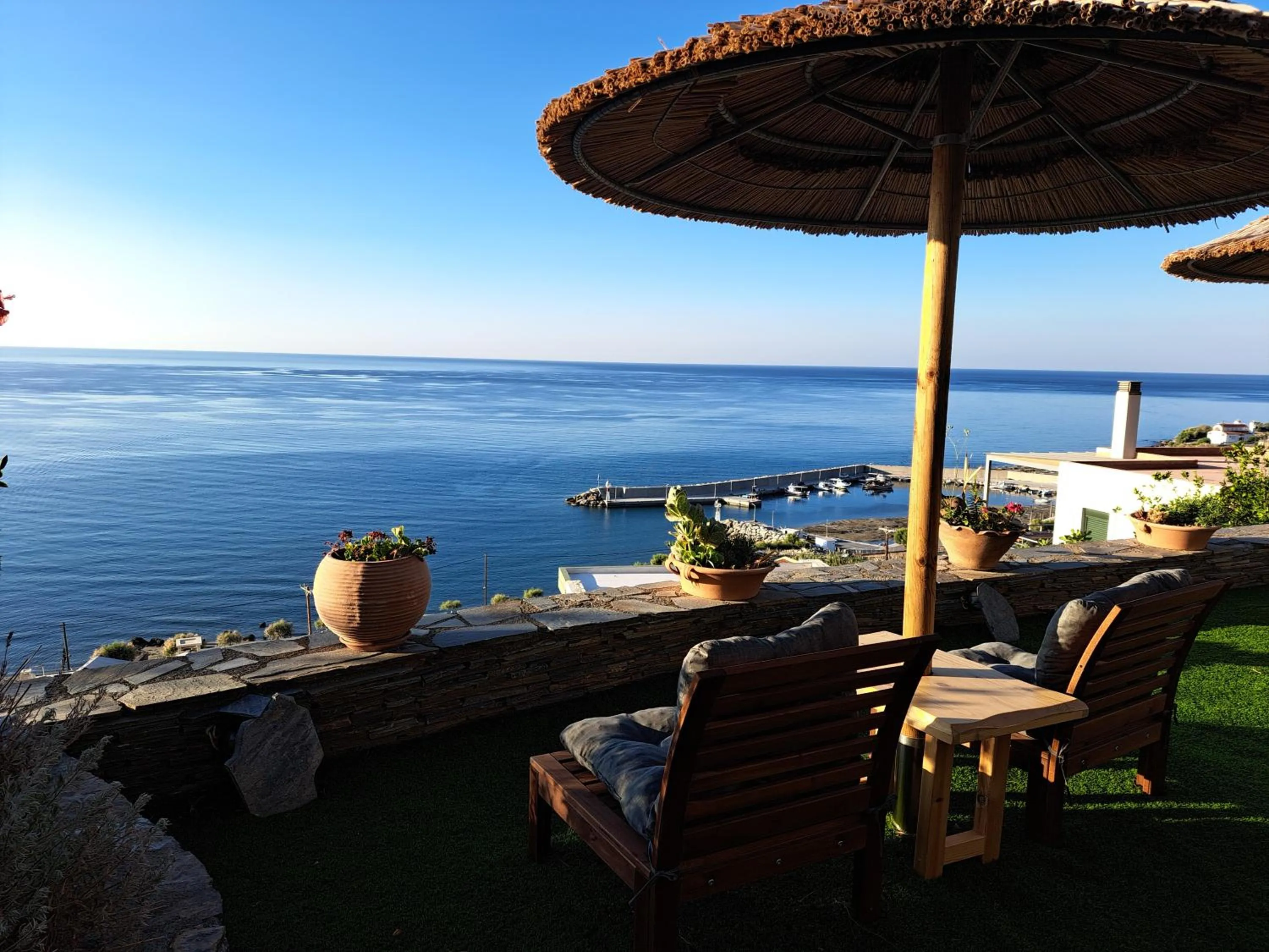 Breathtaking sea view flat in south Crete