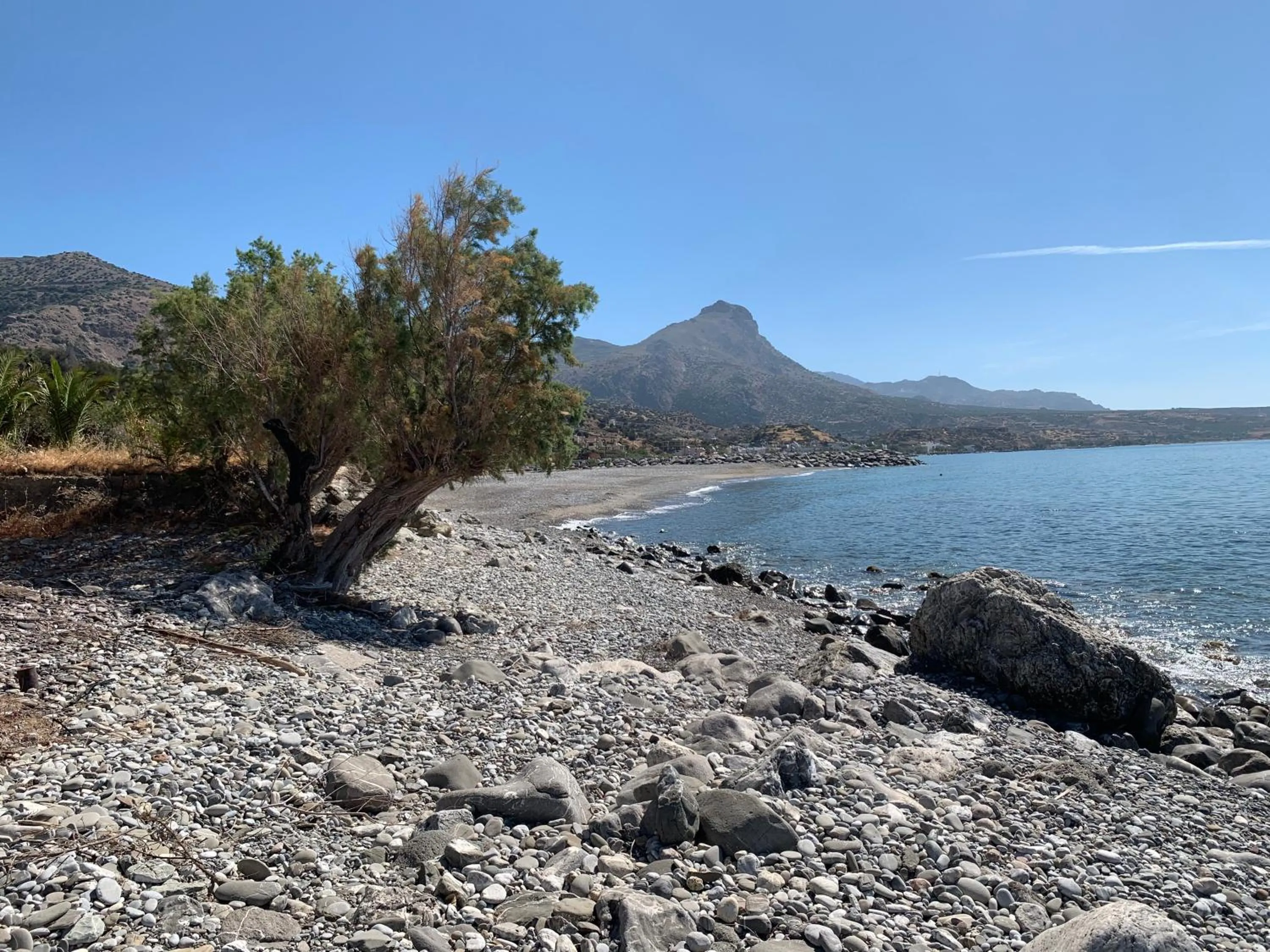 Beach in Breathtaking sea view flat in south Crete