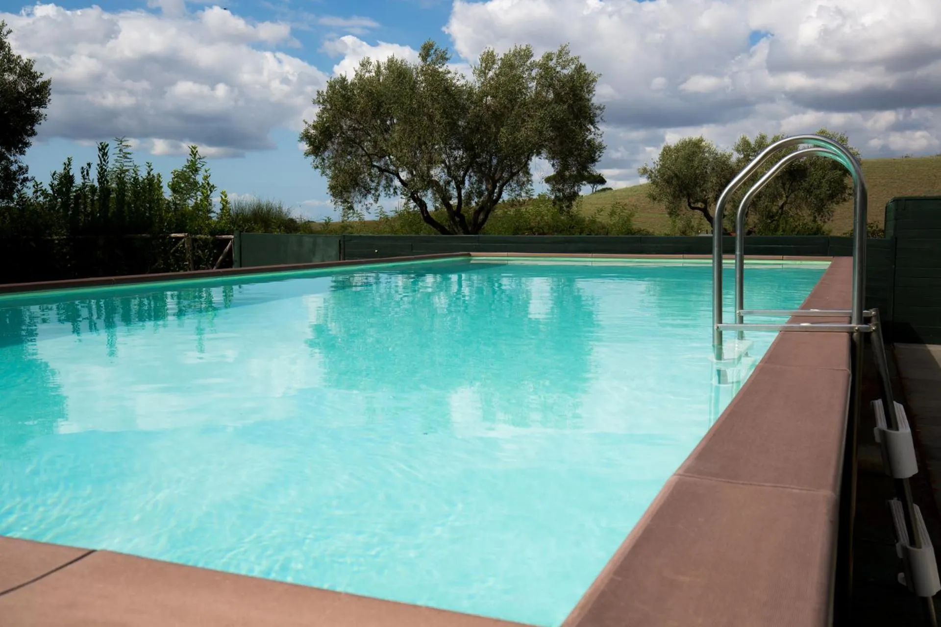 Pool view in Tenuta Capizucchi