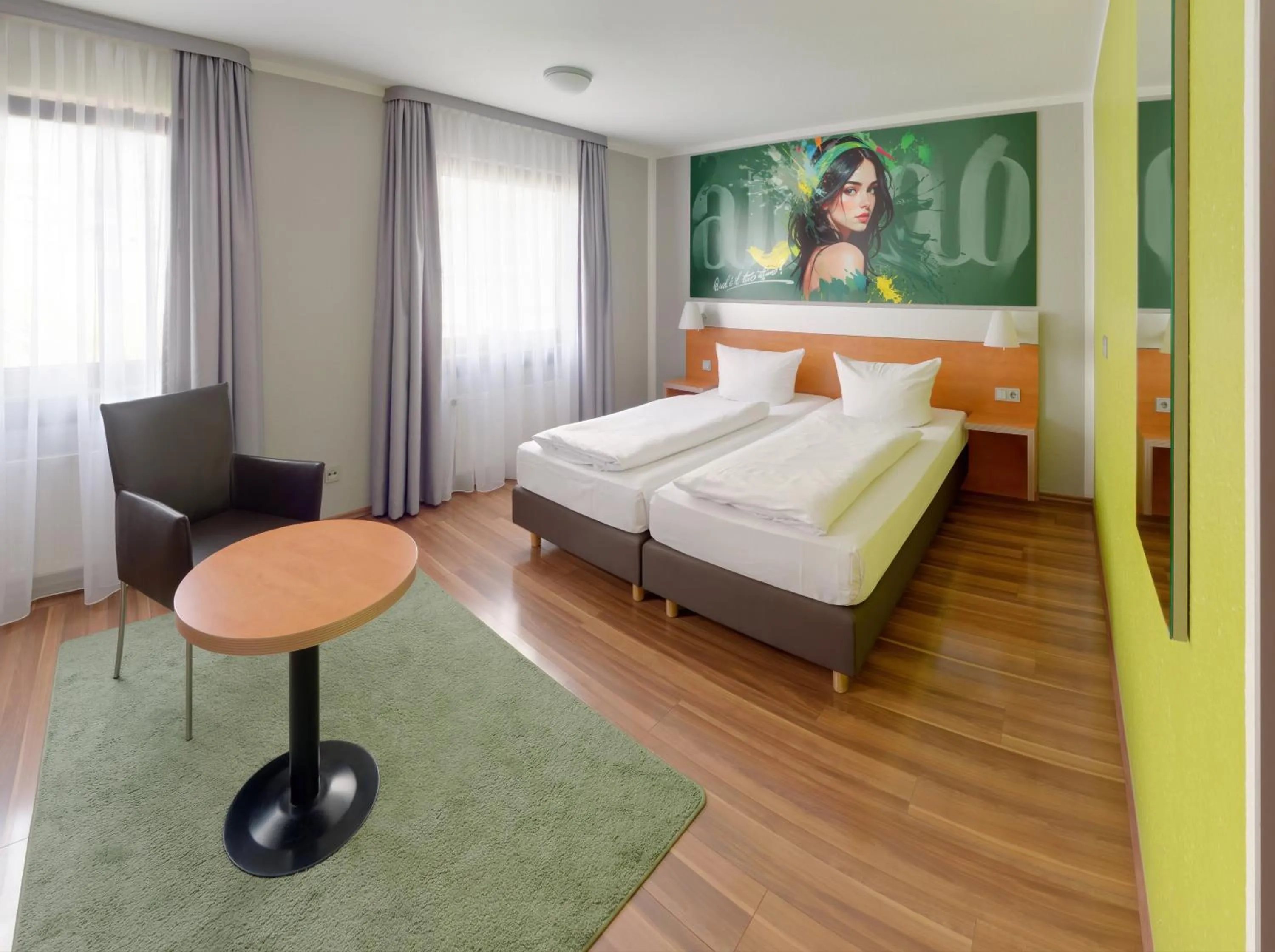 Bed in attimo Hotel Stuttgart***S