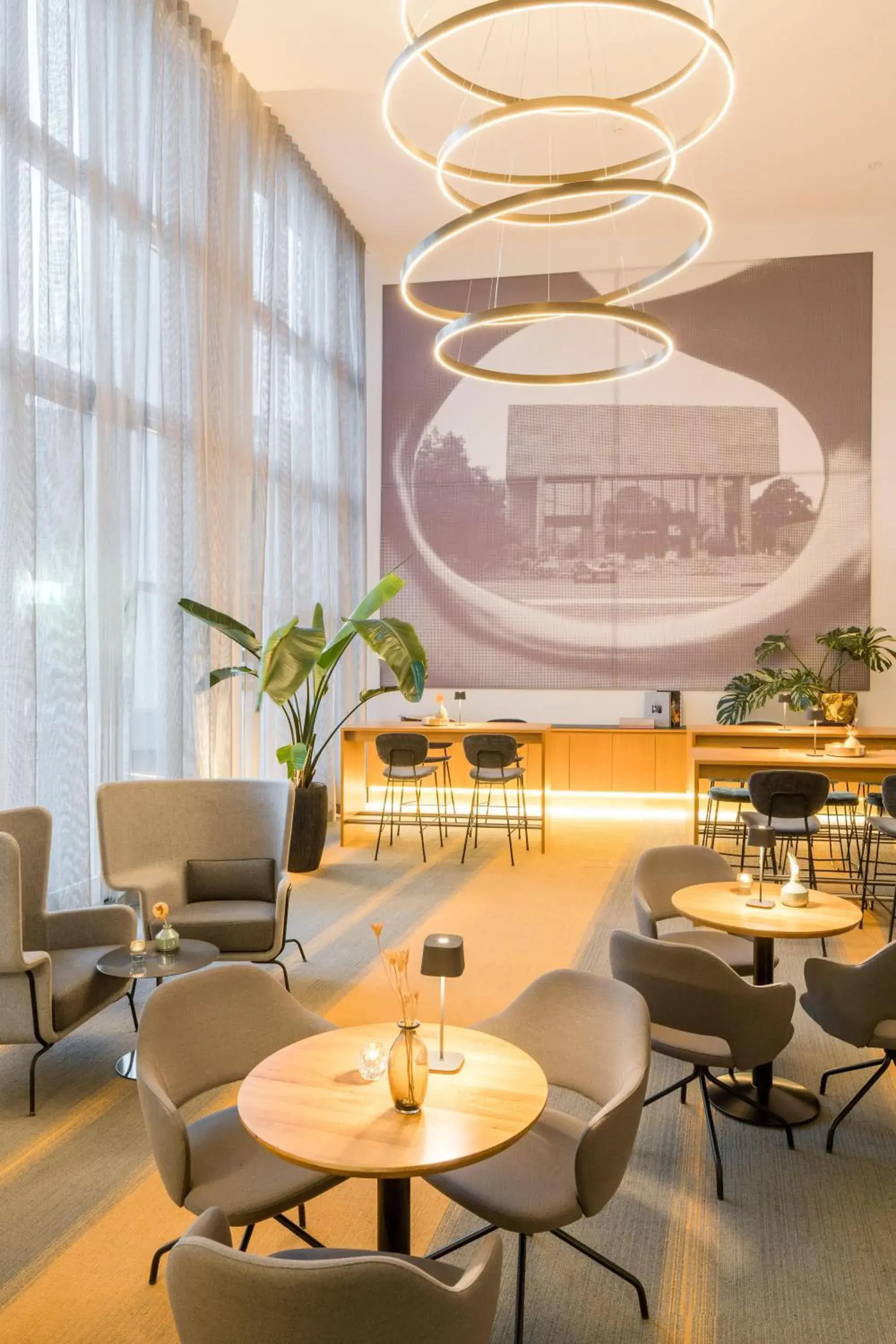 Lobby or reception in Steigenberger Hotel Bielefelder Hof Lobby or reception in Steigenberger Hotel Bielefelder Hof