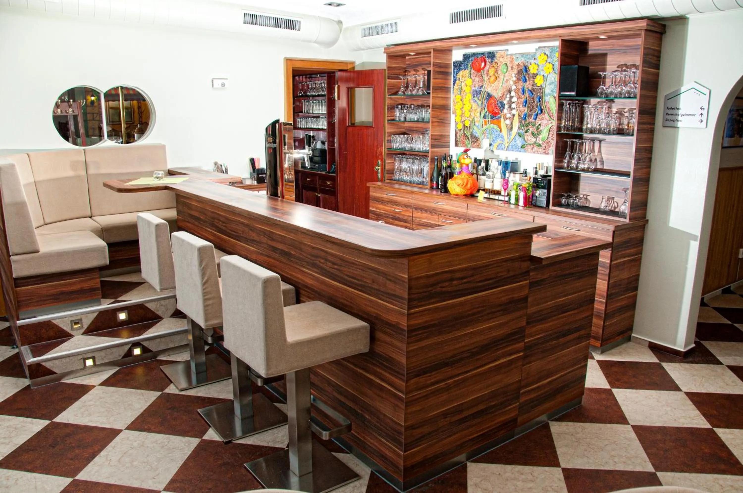 Lounge or bar in WAGNERS Sporthotel Oberhof