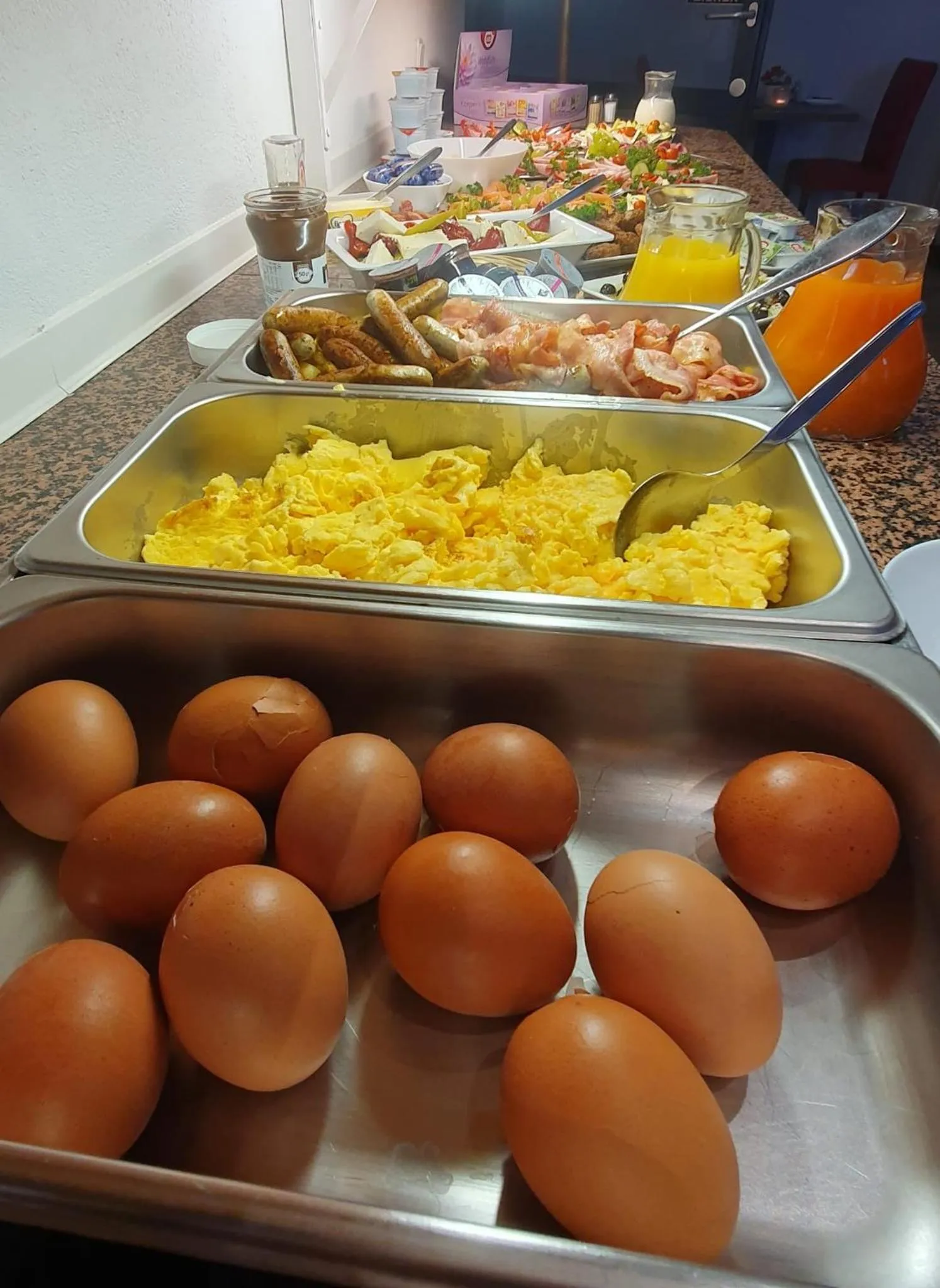 Breakfast in Hotel Astor