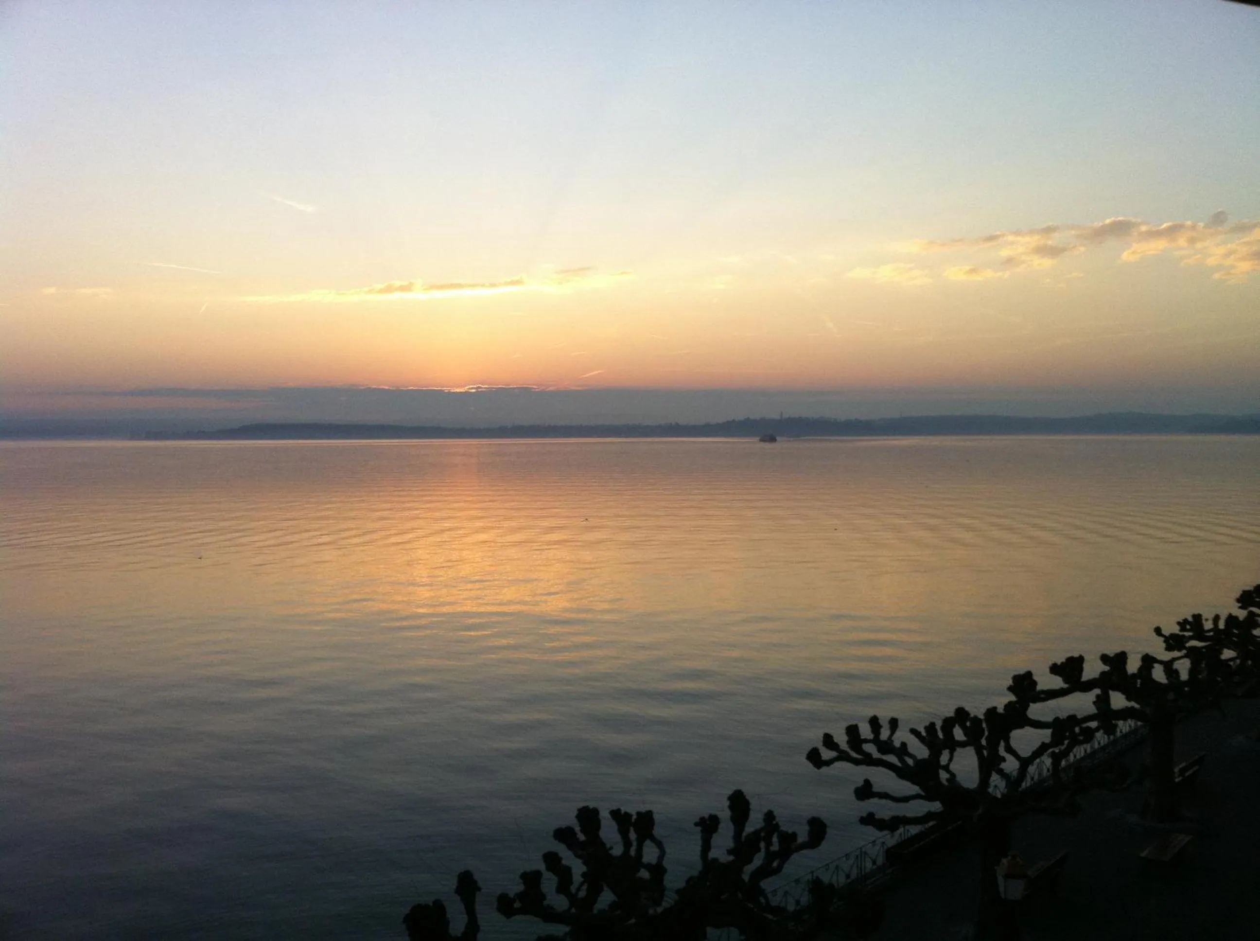 Lake view, Sunrise/Sunset in Alte Post Meersburg