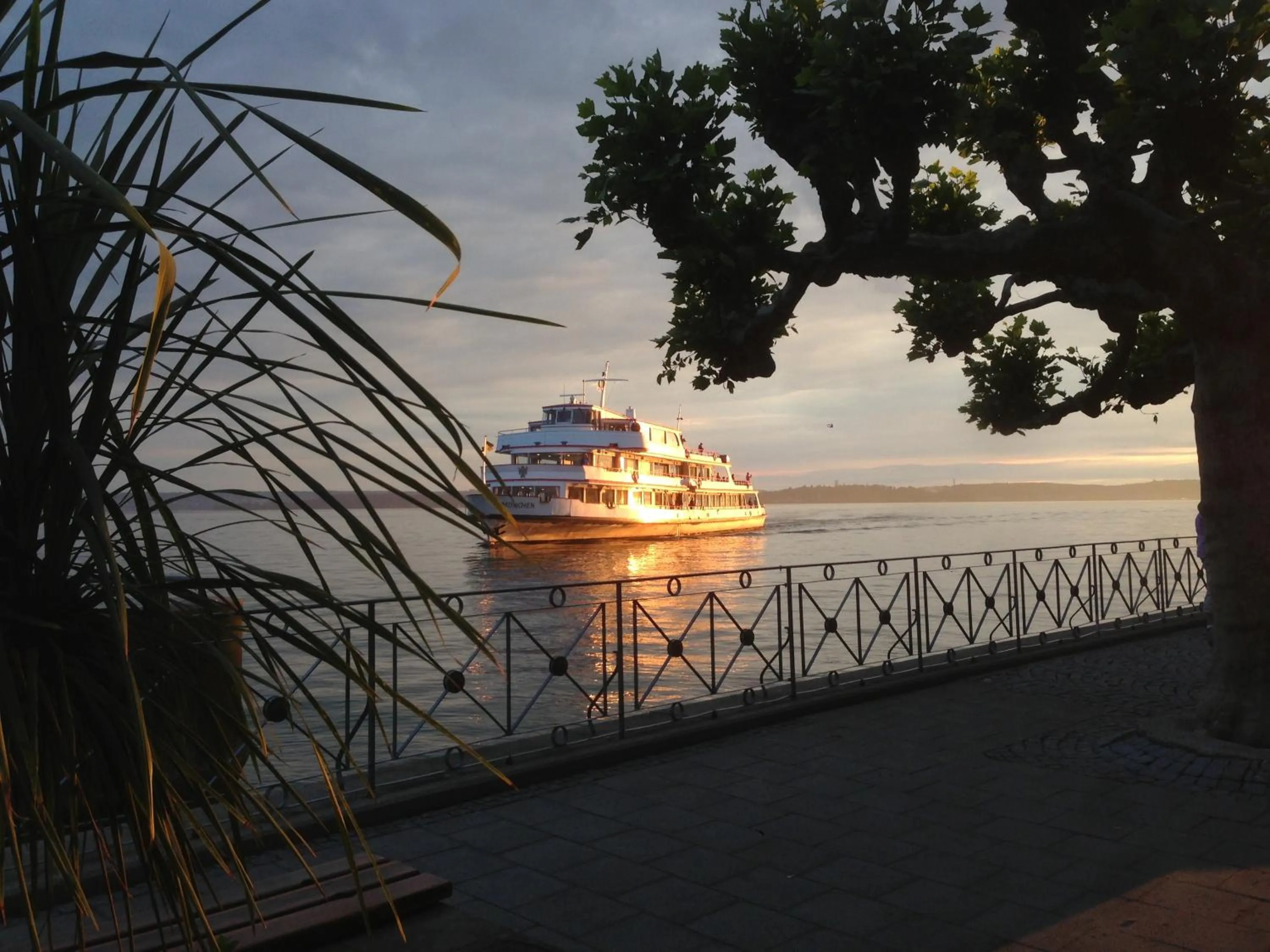 Property building, Sunrise/Sunset in Alte Post Meersburg