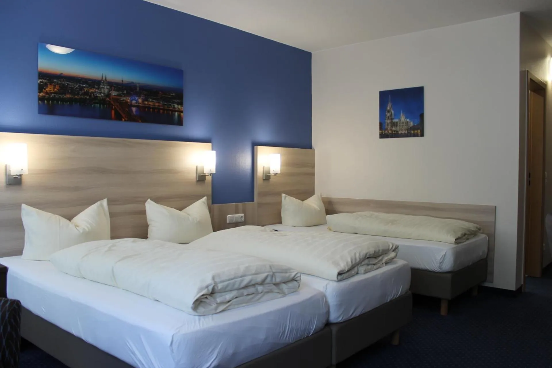 Bed in Hotel Am Freischütz