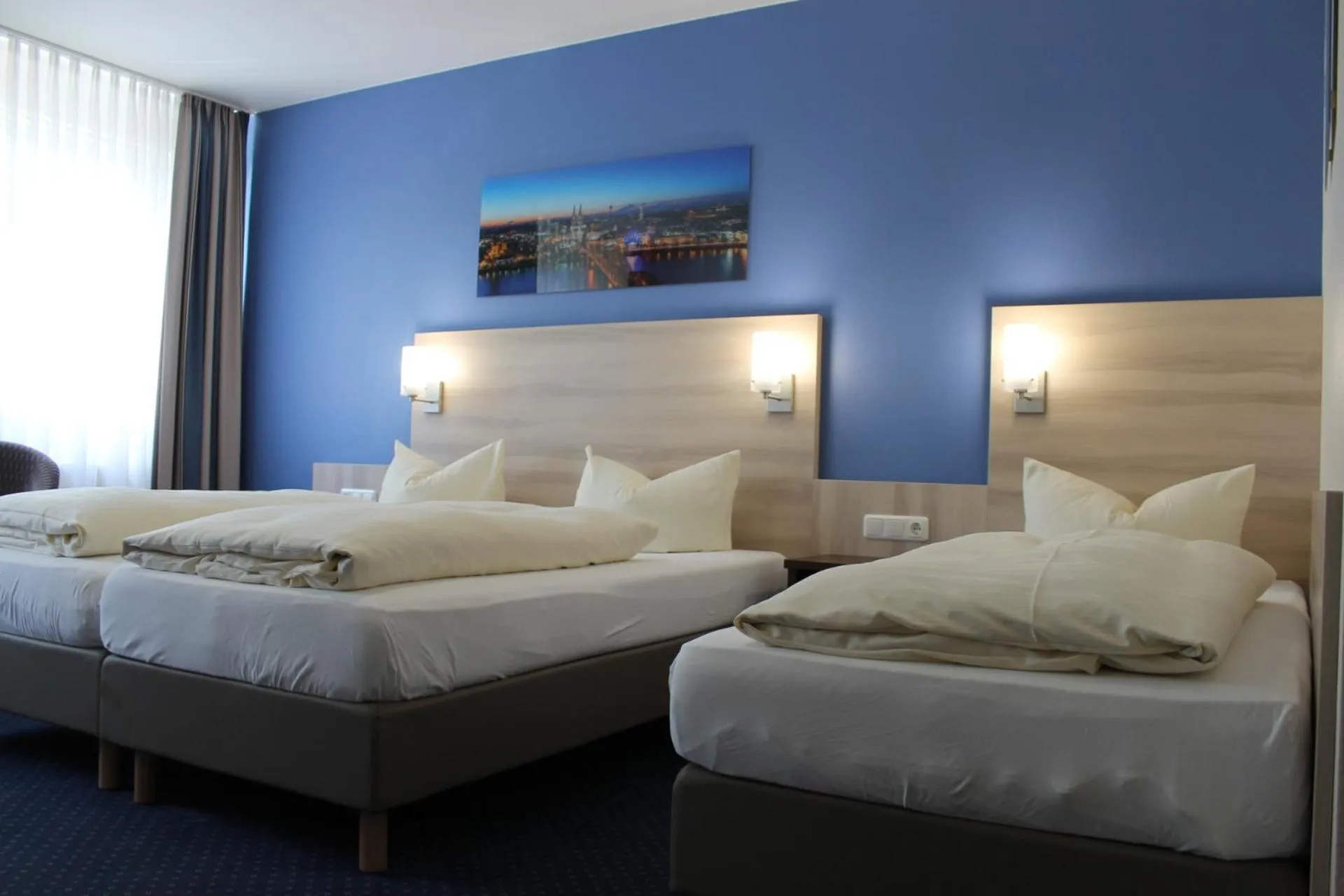 Bed in Hotel Am Freischütz