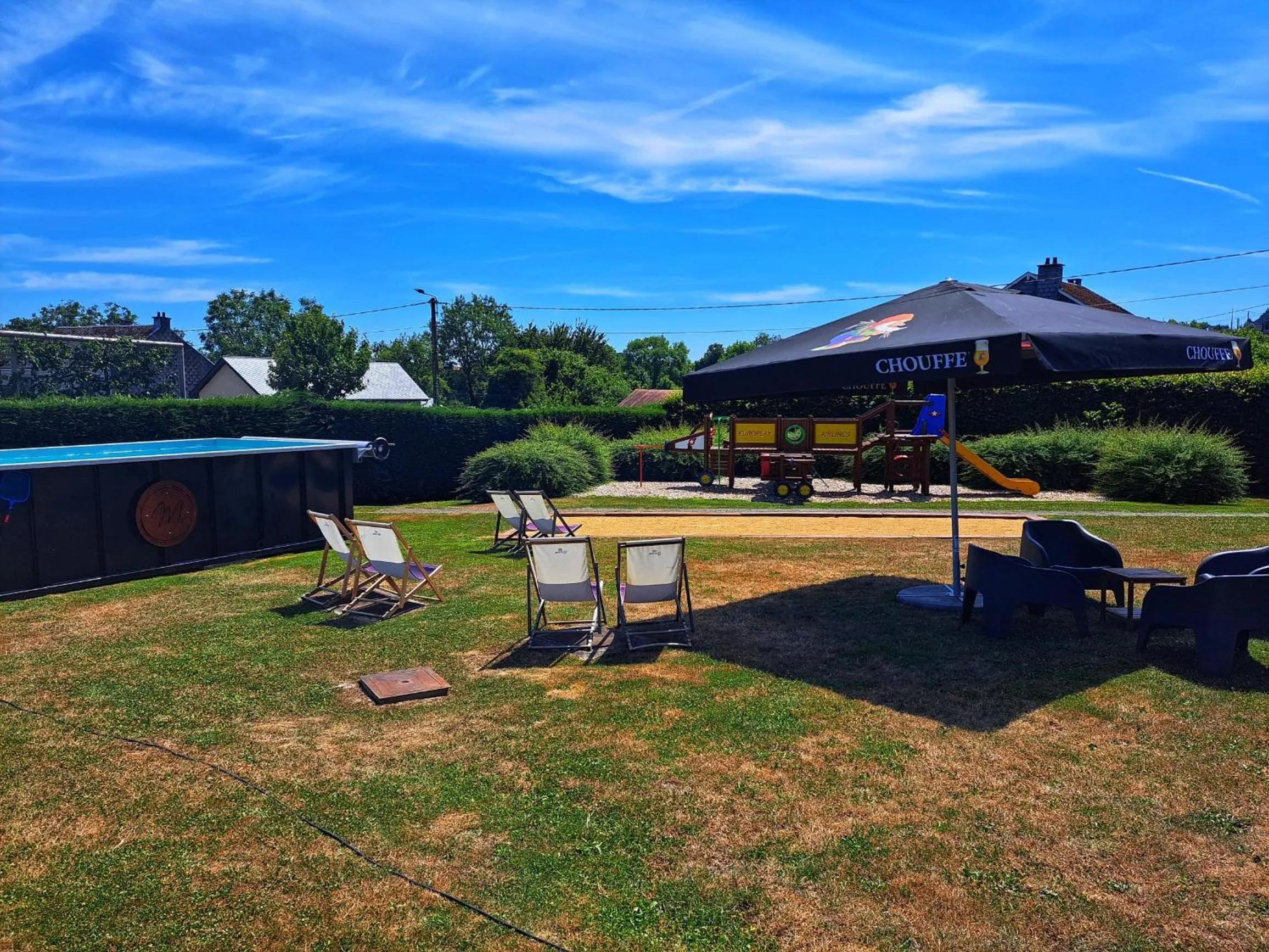 Children play ground in Hotel & Restaurant Maison Pal'Ange