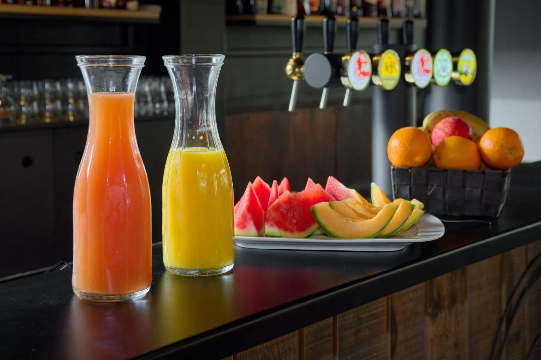 Continental breakfast in Hotel & Restaurant Maison Pal'Ange