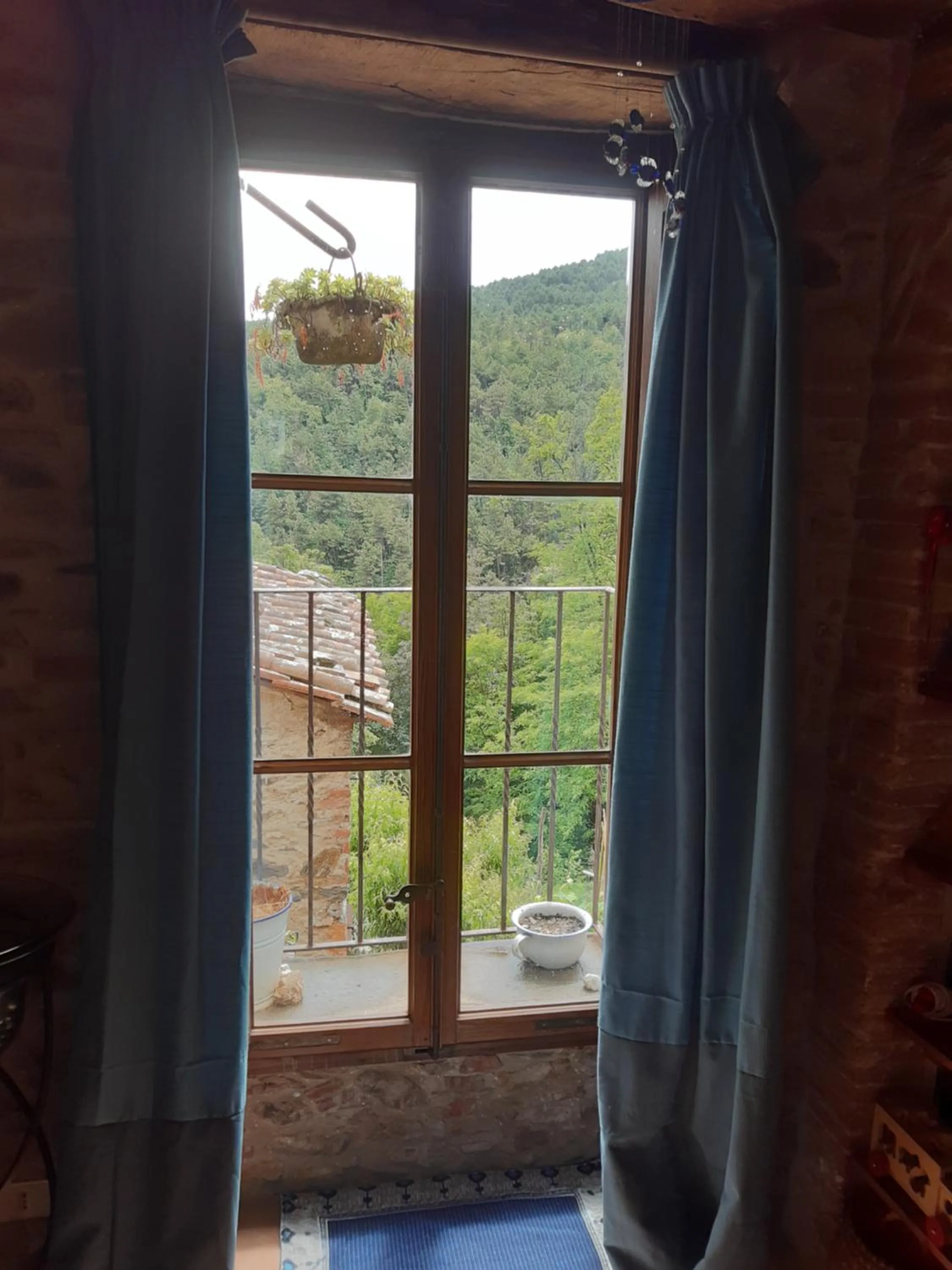 Garden view in Locanda del Capo