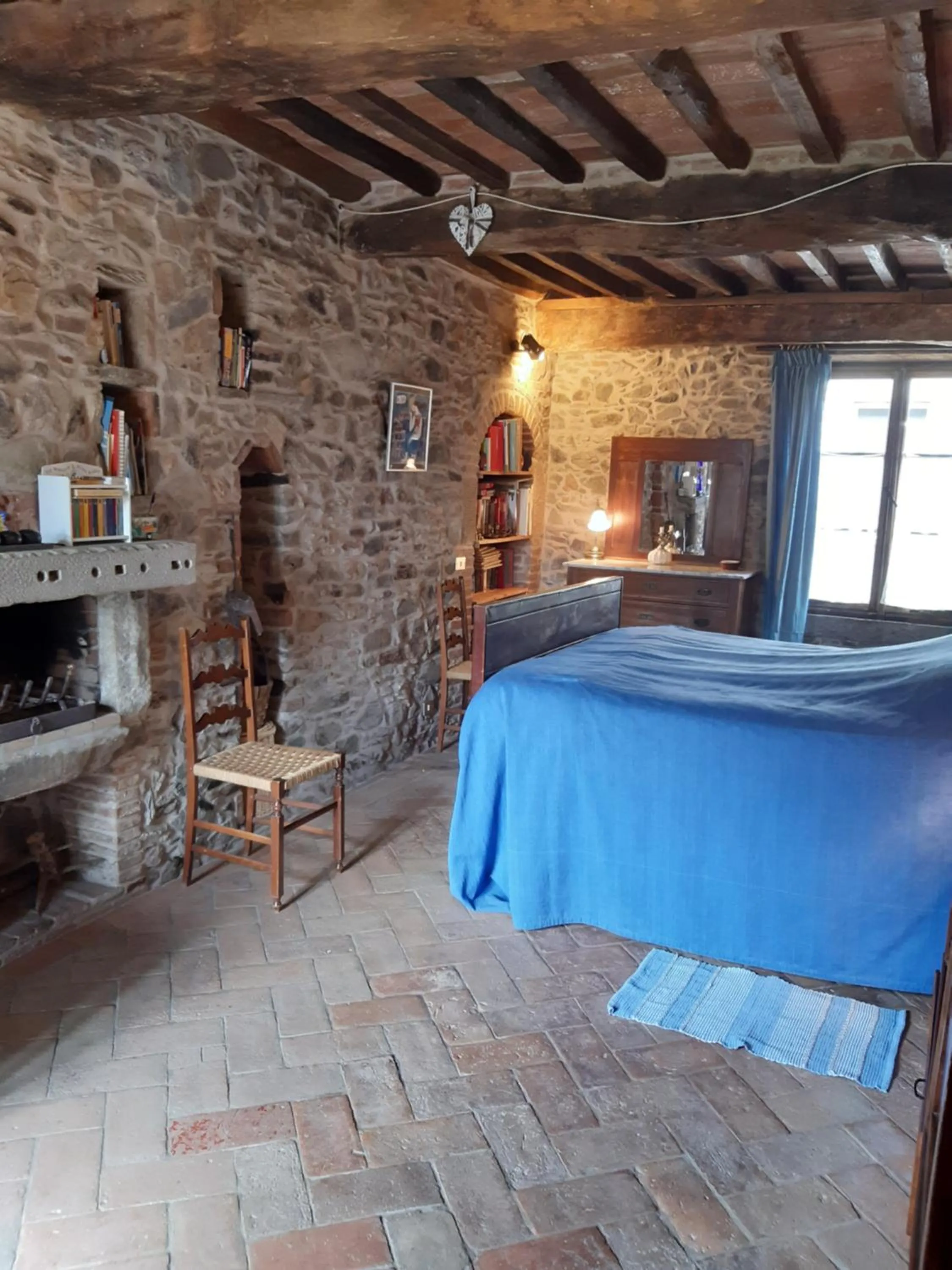 Photo of the whole room, Bed in Locanda del Capo