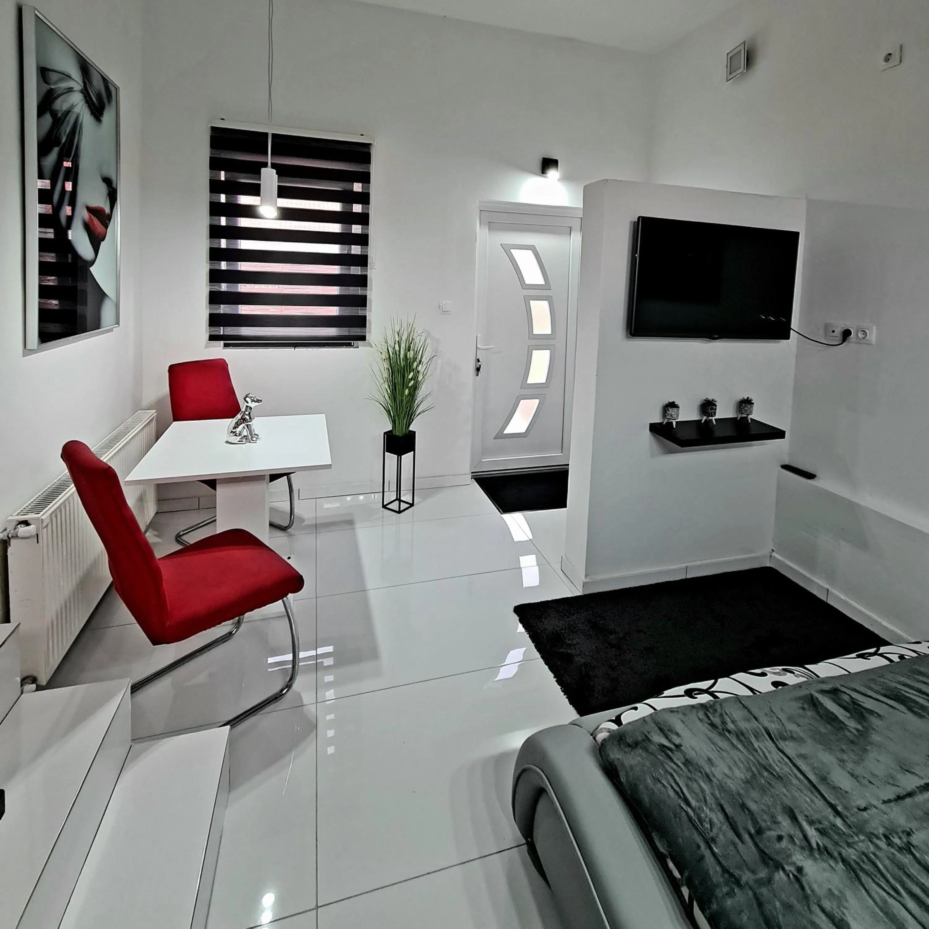 TV and multimedia in Airport Luxury Apartman 42