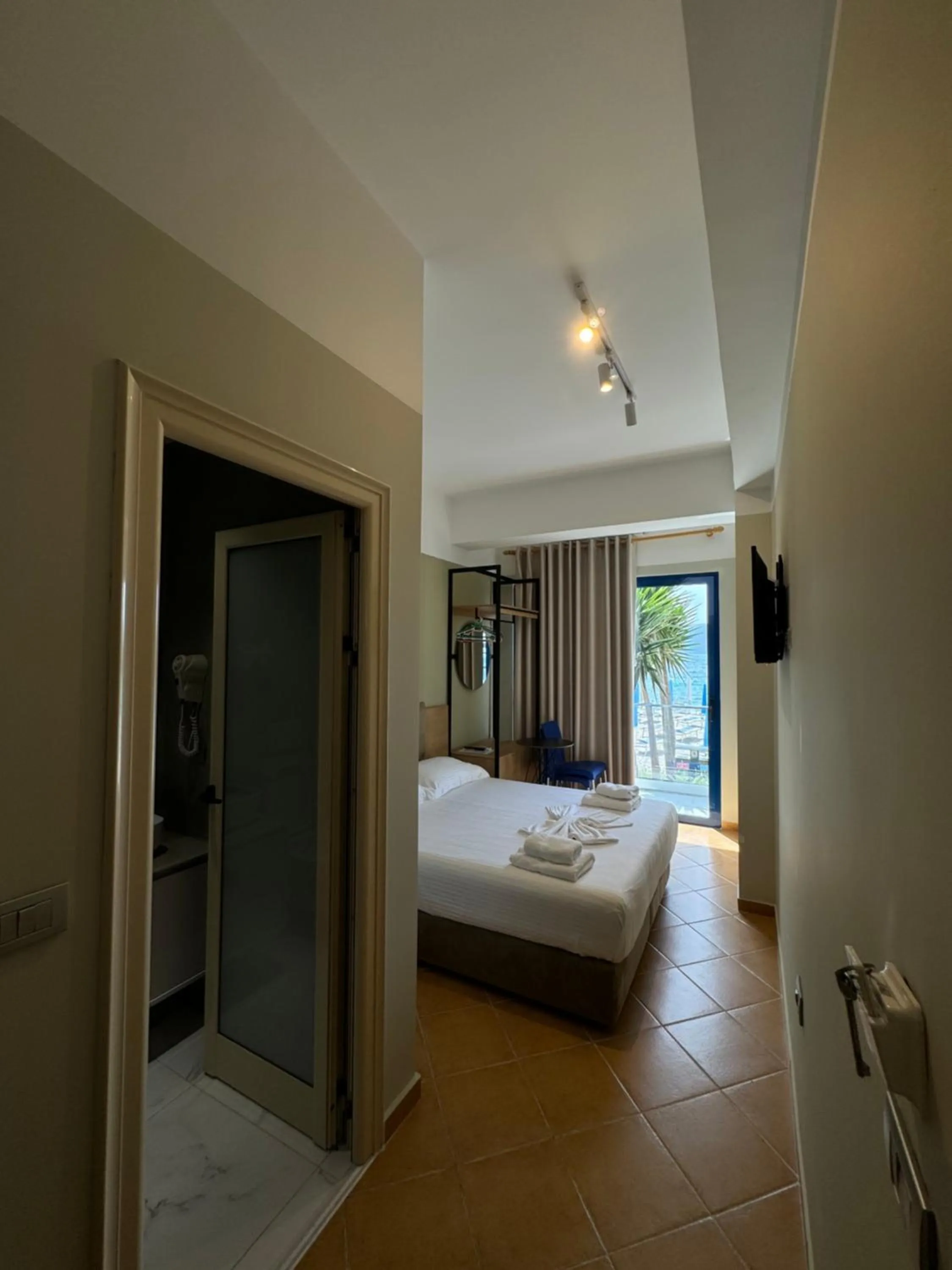 Bed in Hotel Cekodhima