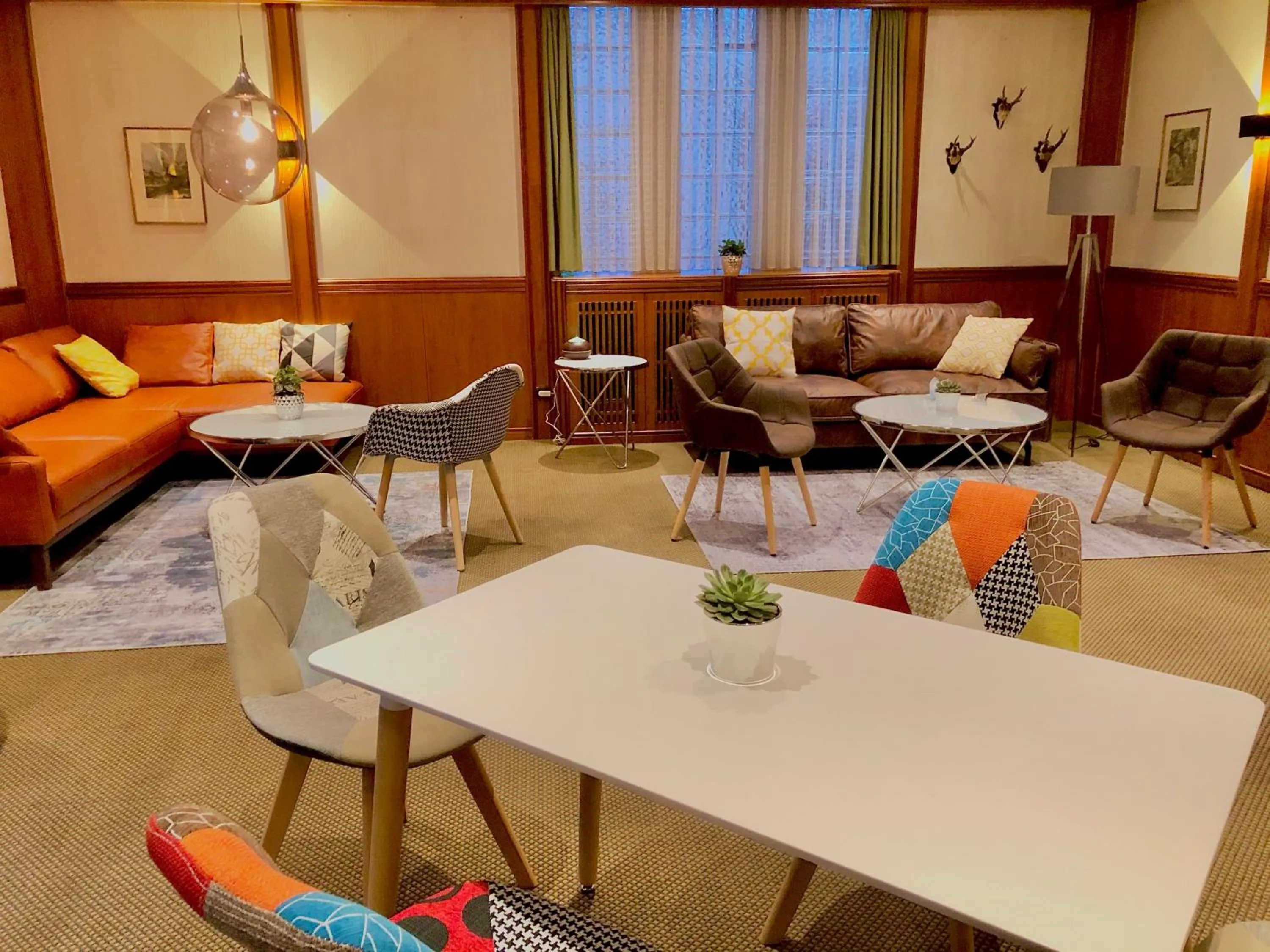 Lounge or bar in Hotel Garni "Brauerei Keller"