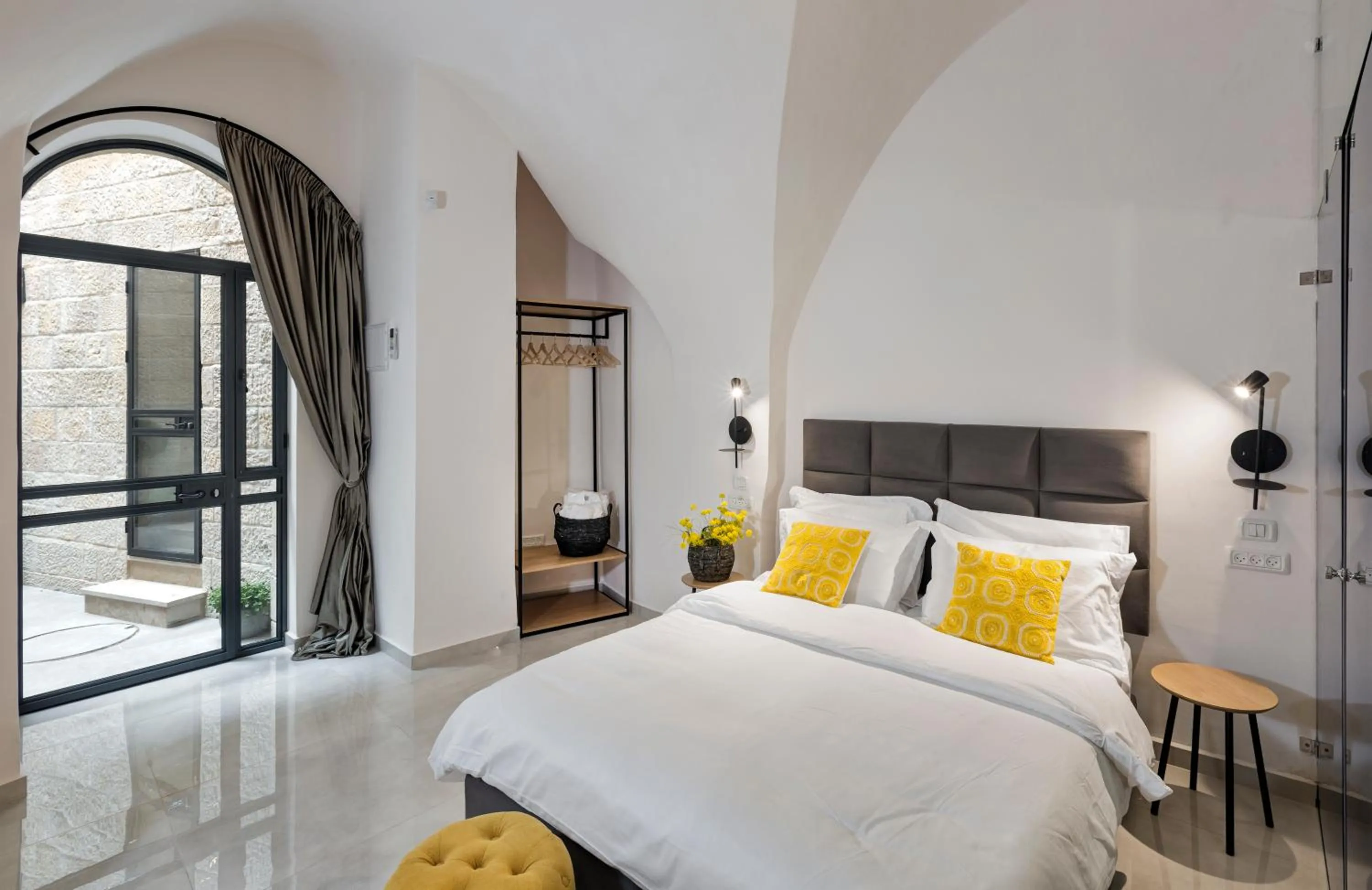 Bed in Old City Boutique Hotel