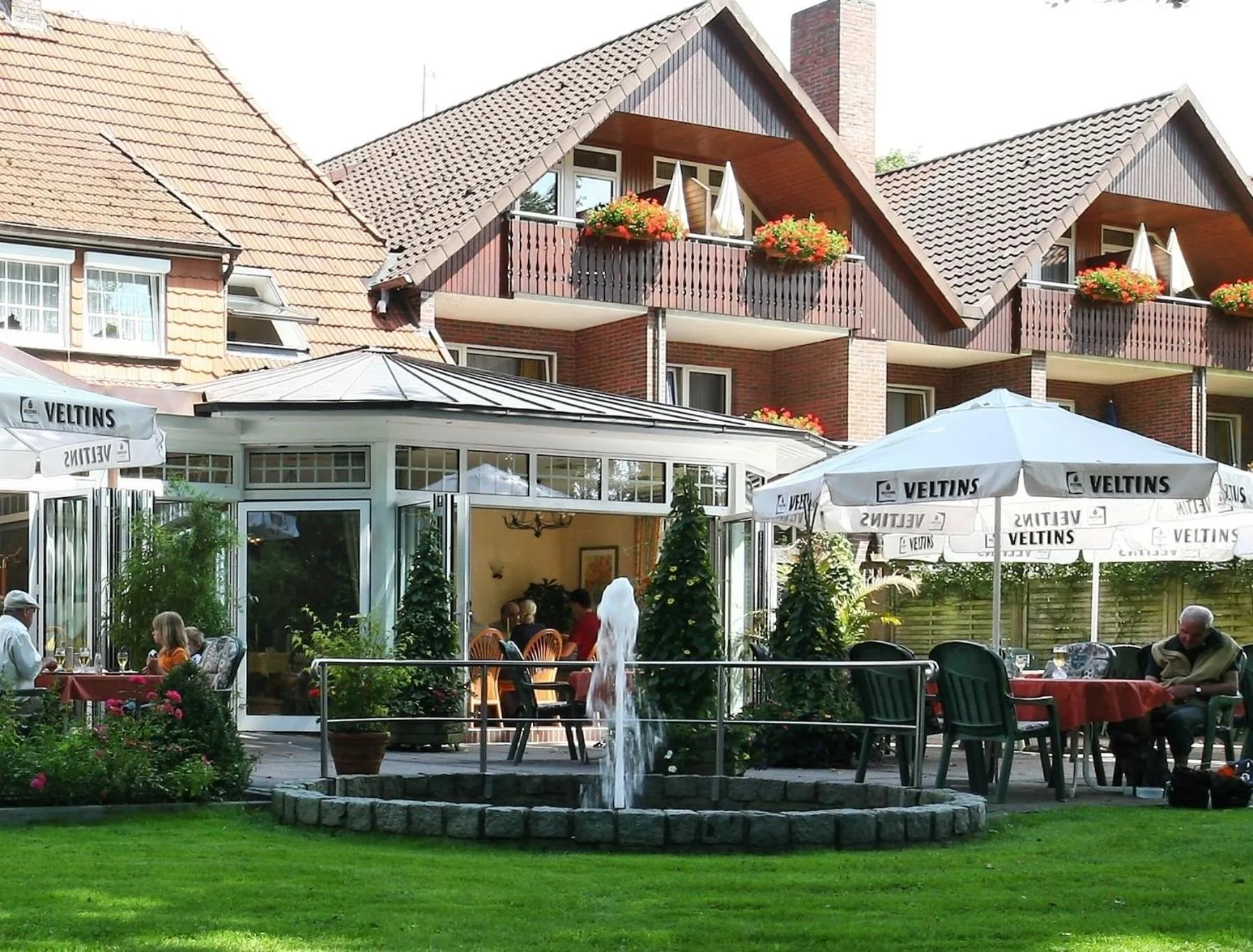 Property building in Flairhotel Hubertus