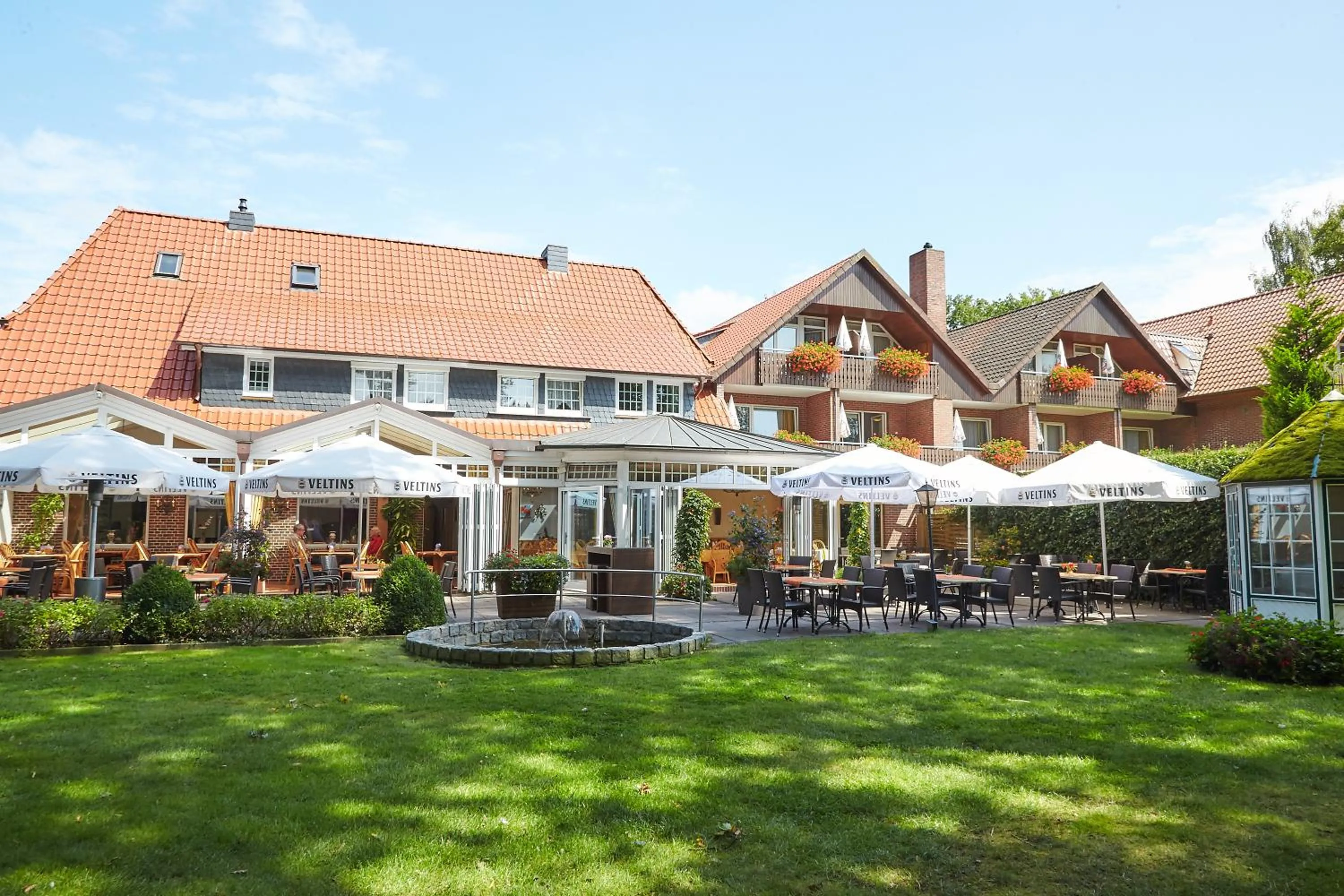 Property building in Flairhotel Hubertus