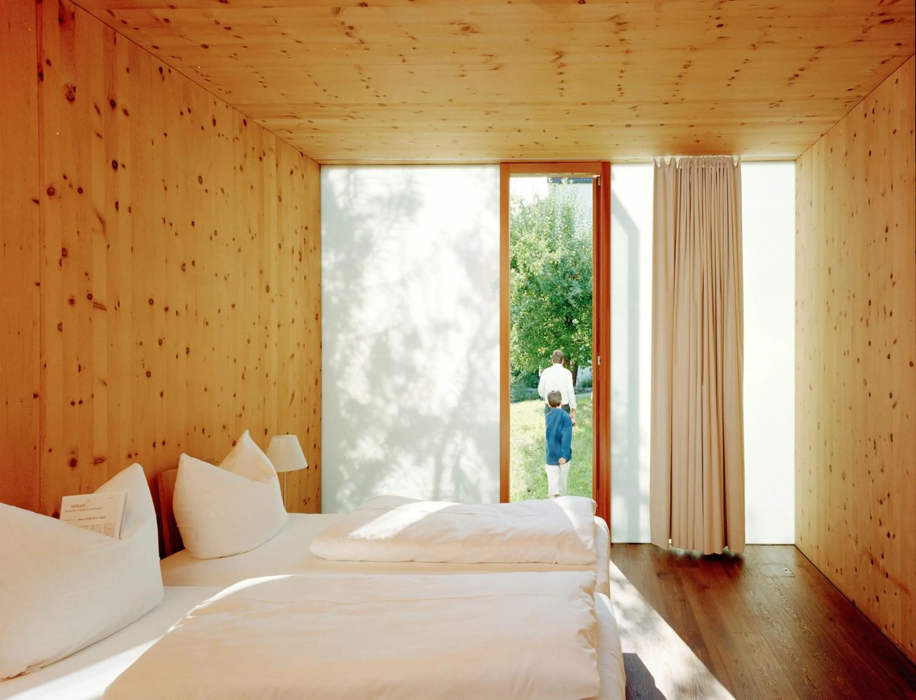 Photo of the whole room, Bed in Hörger Biohotel und Tafernwirtschaft