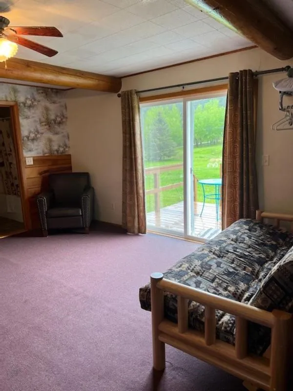 Bed in Spring Creek Inn