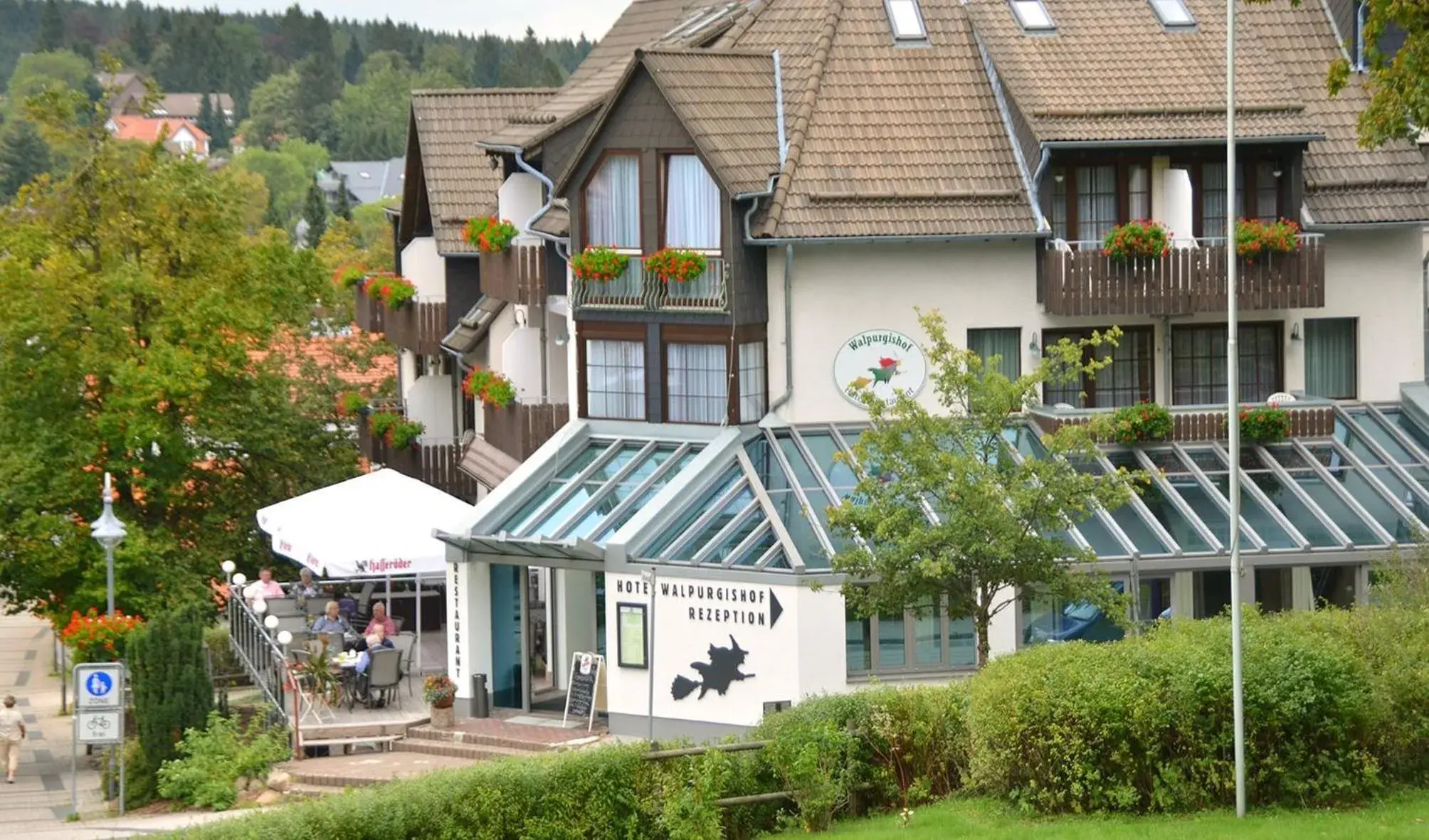 Facade/entrance in Walpurgishof Facade/entrance in Walpurgishof