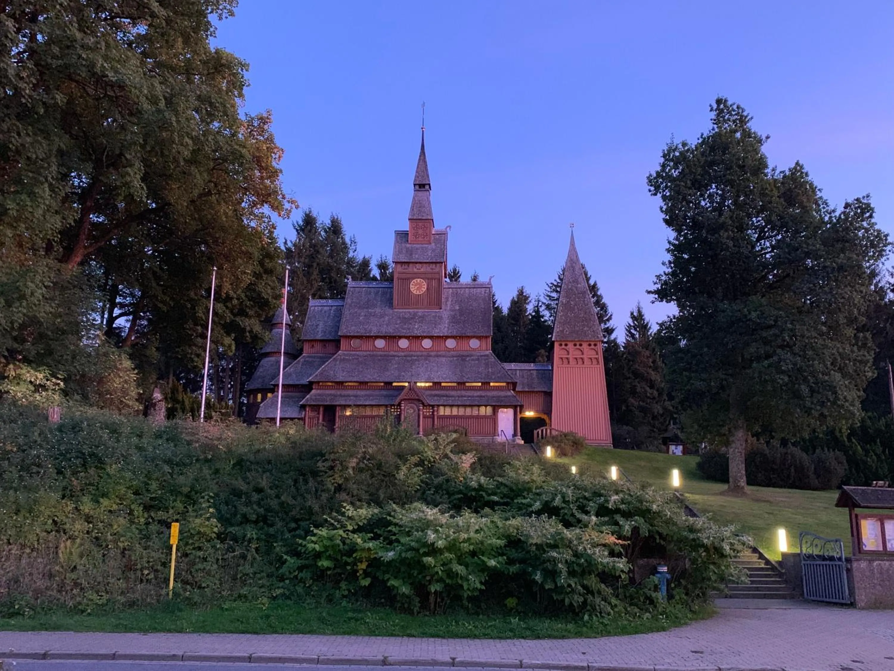 Landmark view in Walpurgishof