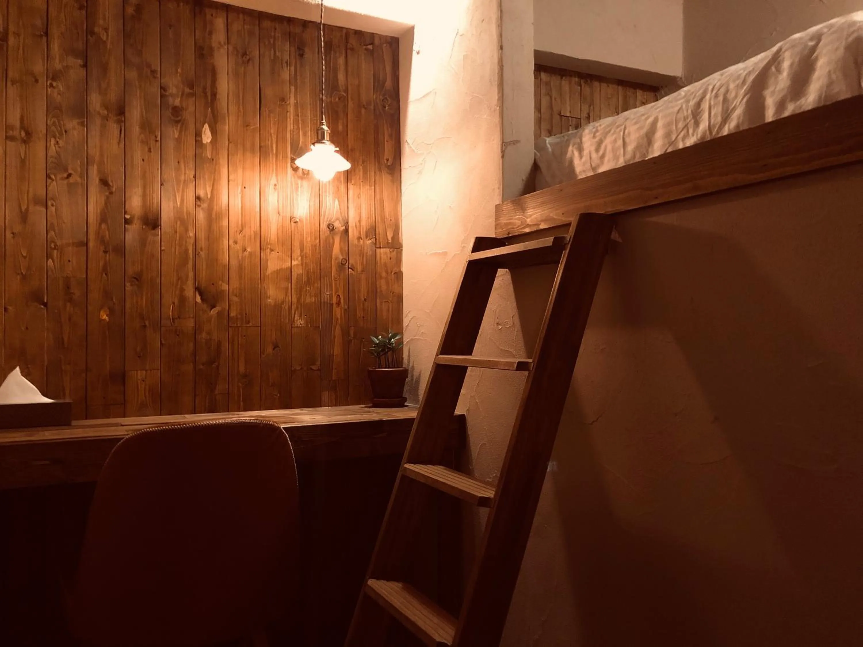 Photo of the whole room, Bed in RoheN ASHINOKO