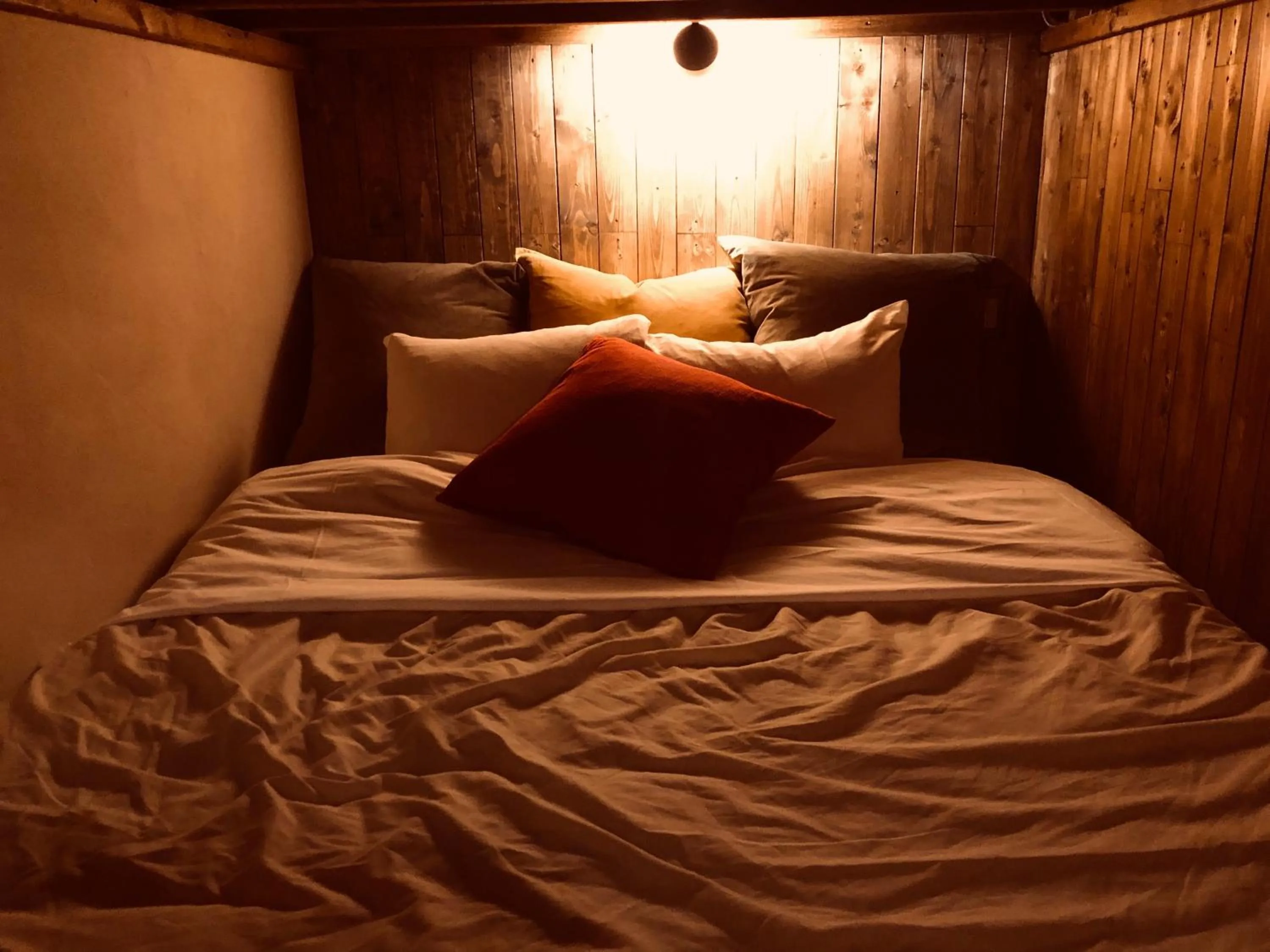 Photo of the whole room, Bed in RoheN ASHINOKO