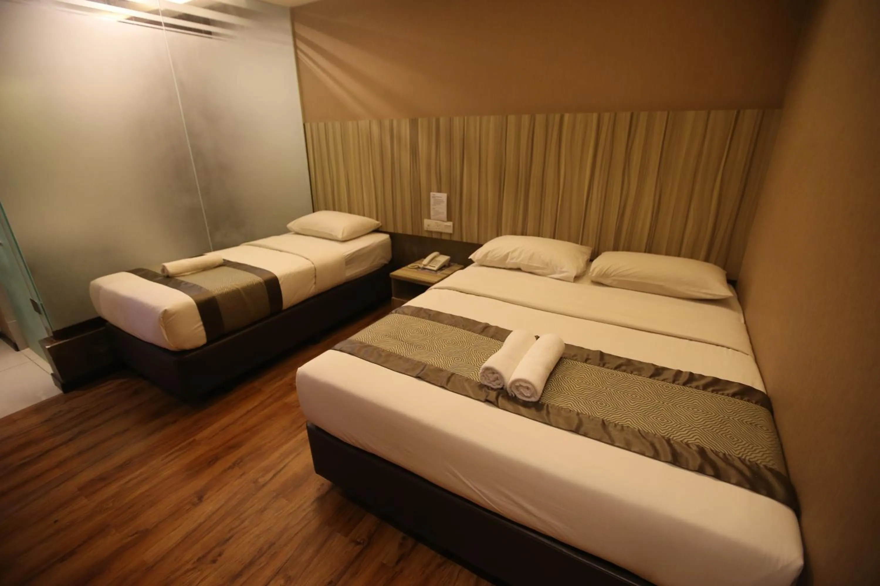 Bed in Kota Heritage Hotel