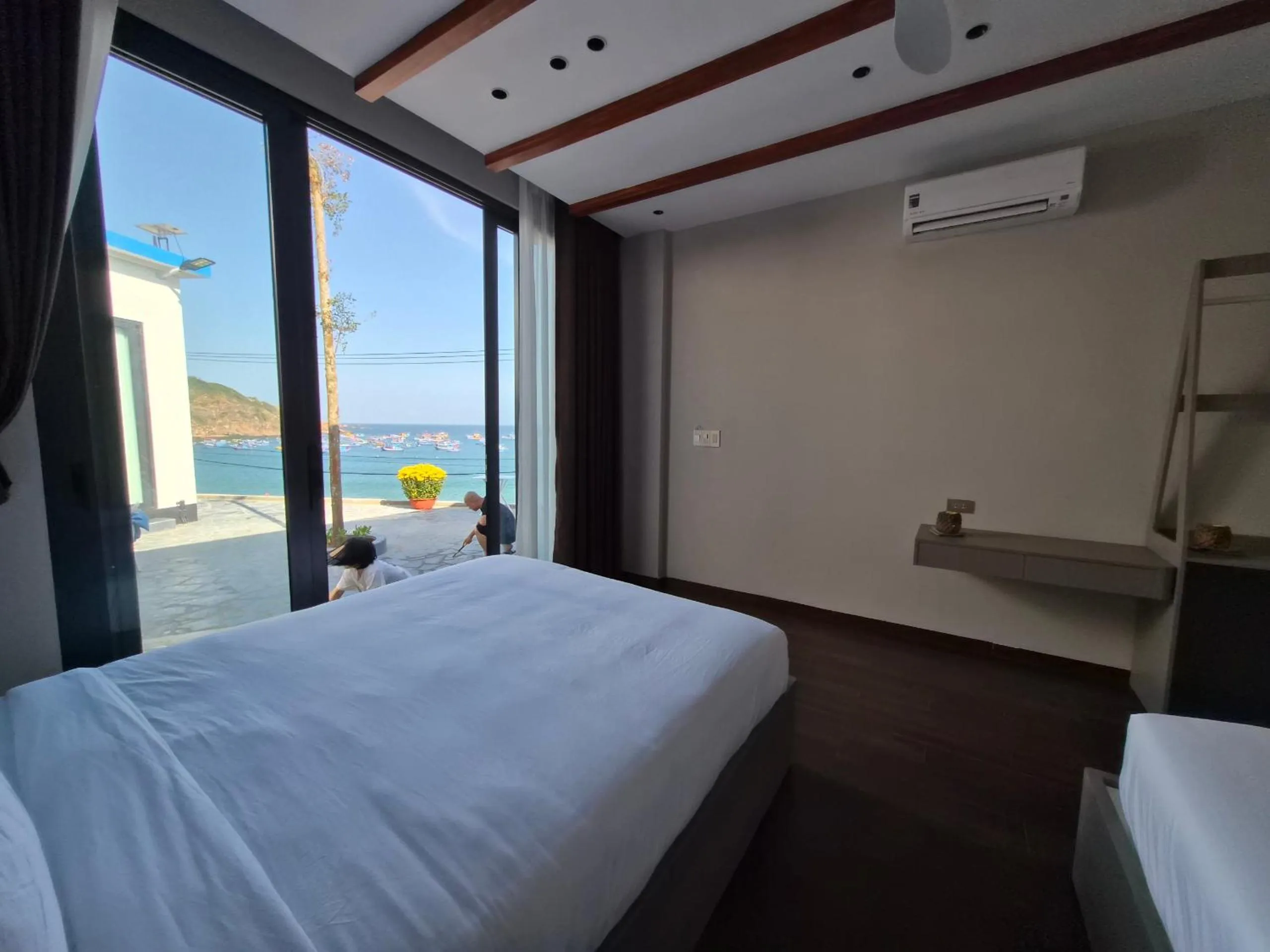 Bed in Chai Village Hotel