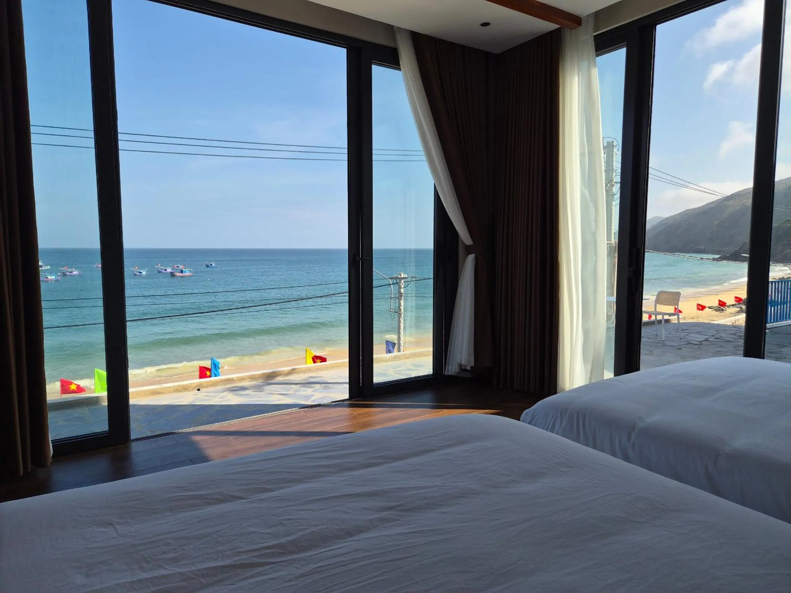 Bed in Chai Village Hotel