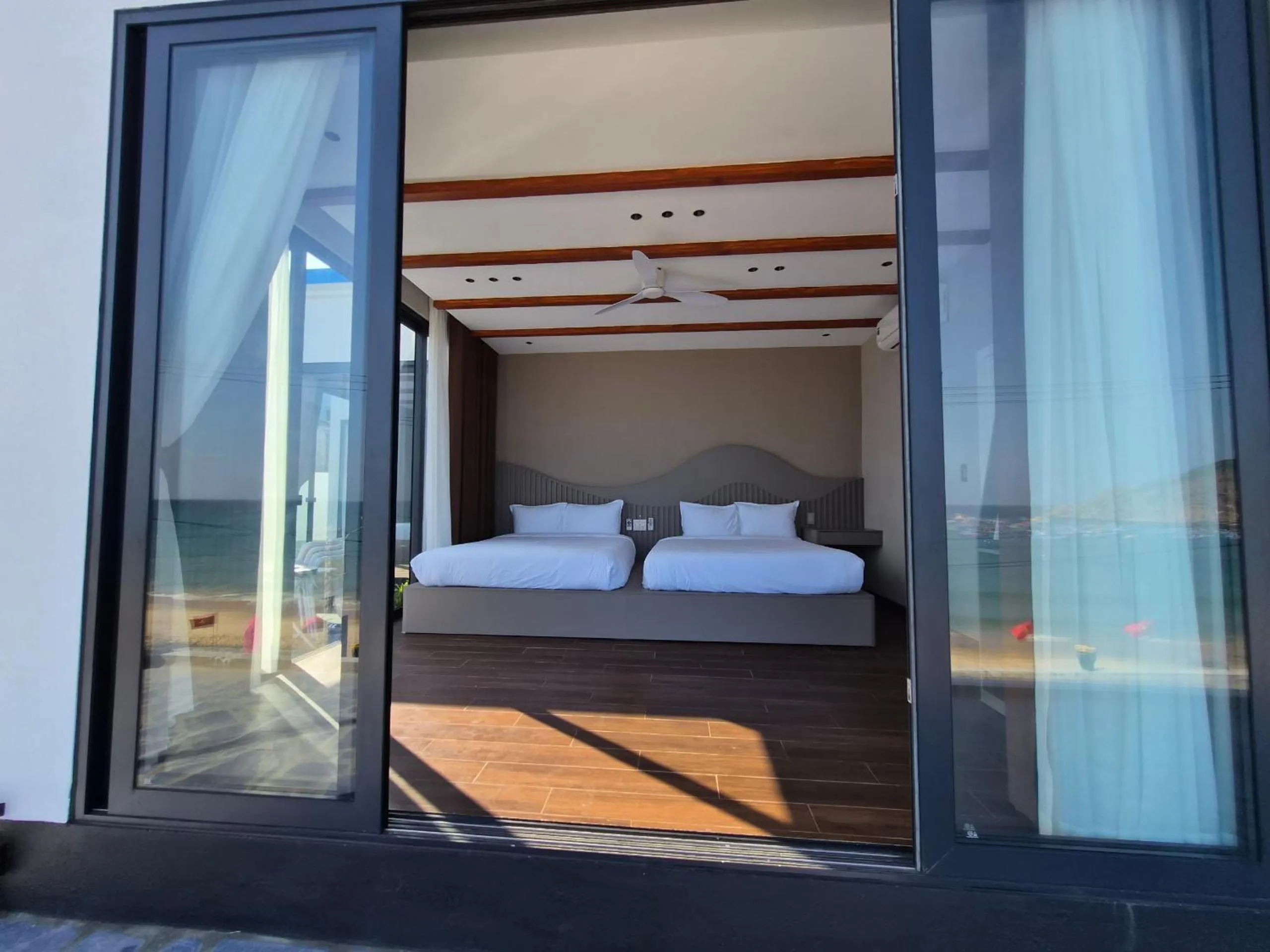 Bed in Chai Village Hotel