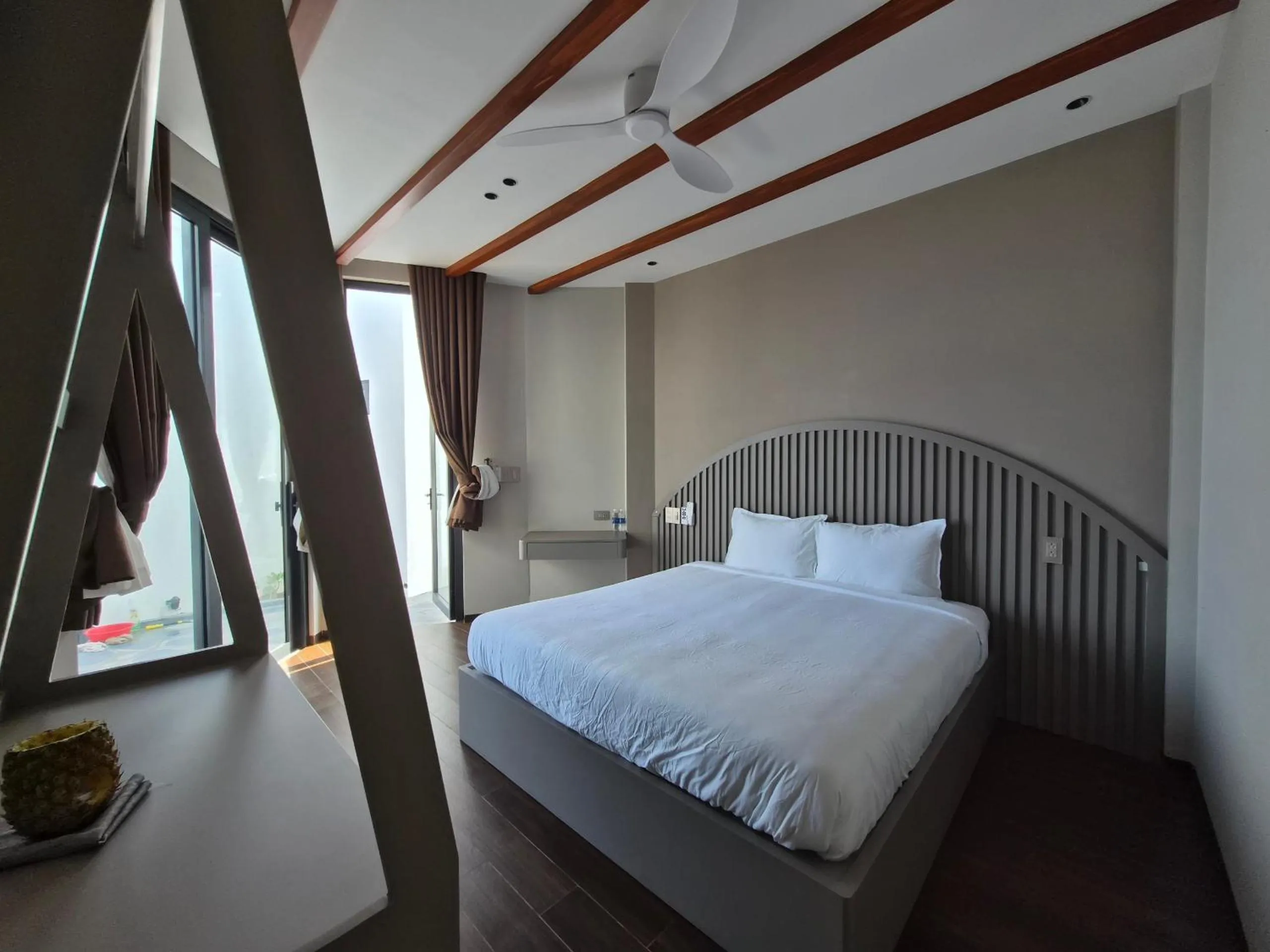 Bed in Chai Village Hotel