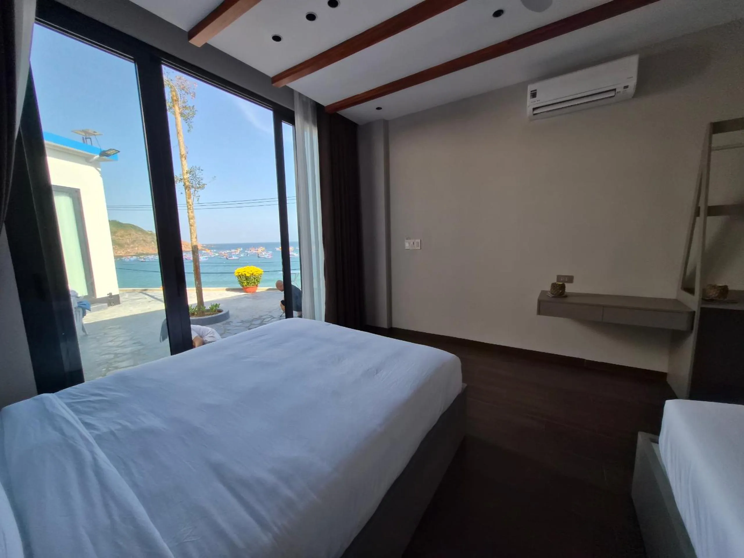 Bed in Chai Village Hotel