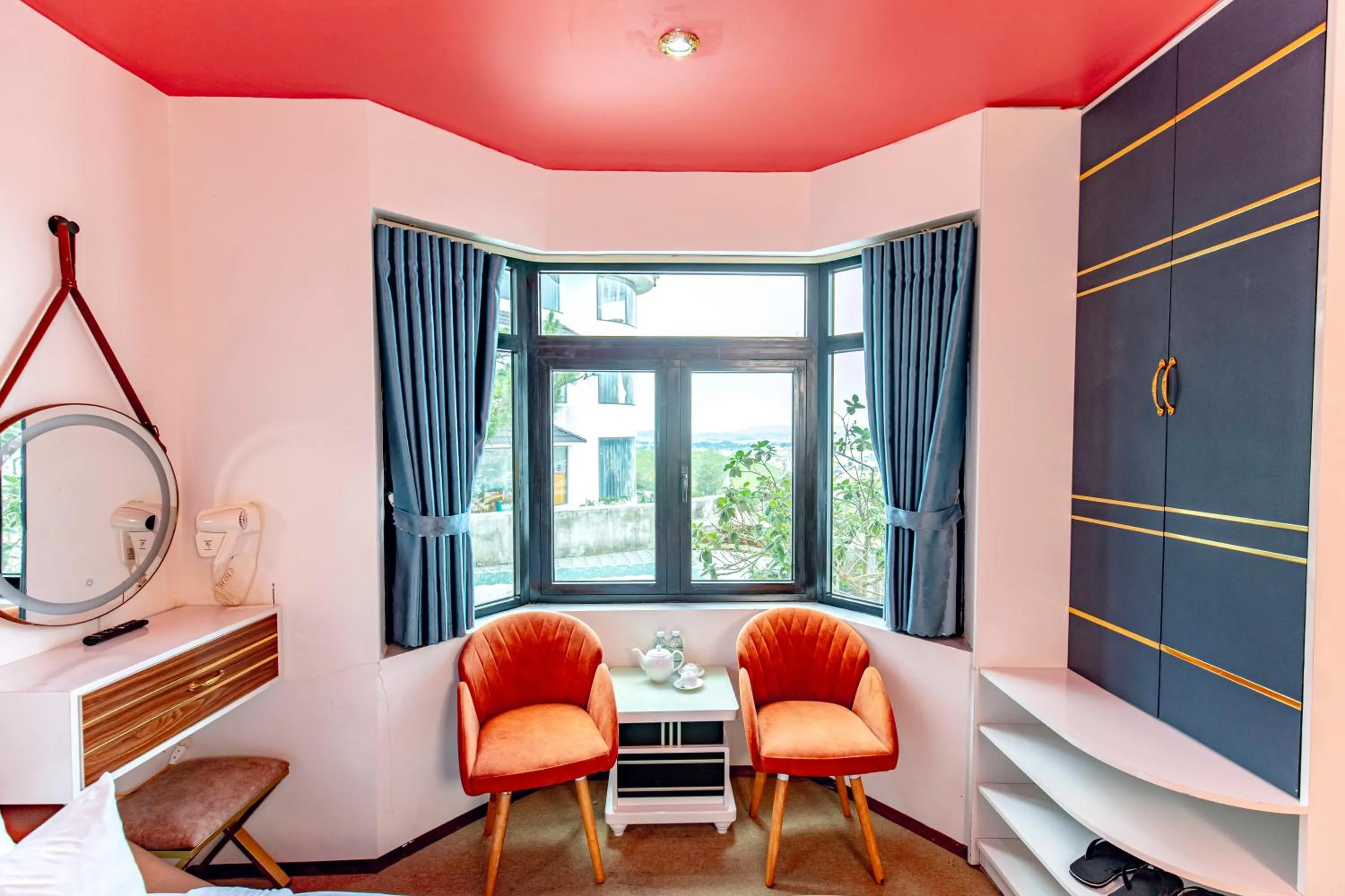 Seating area in Dallas Hotel Dalat