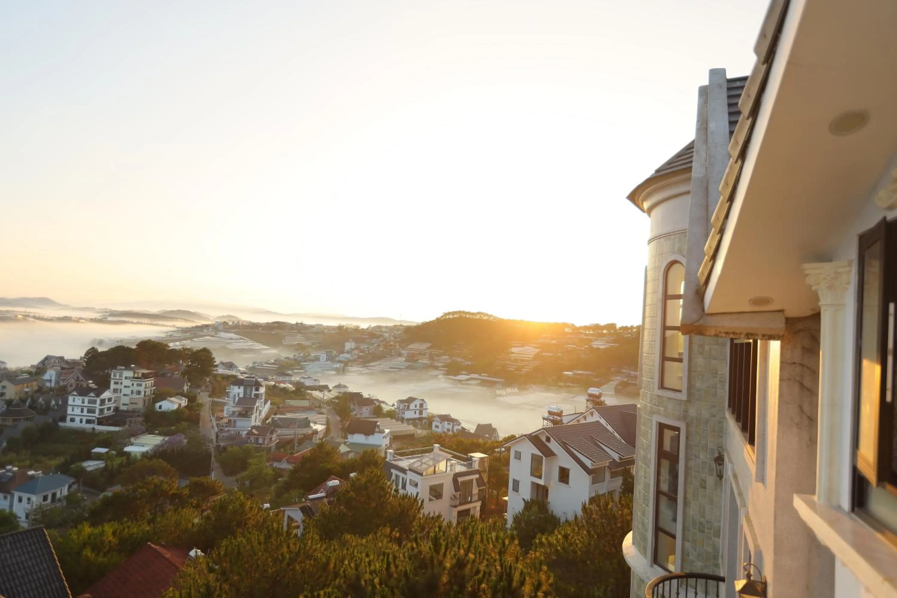 View (from property/room) in Dallas Hotel Dalat