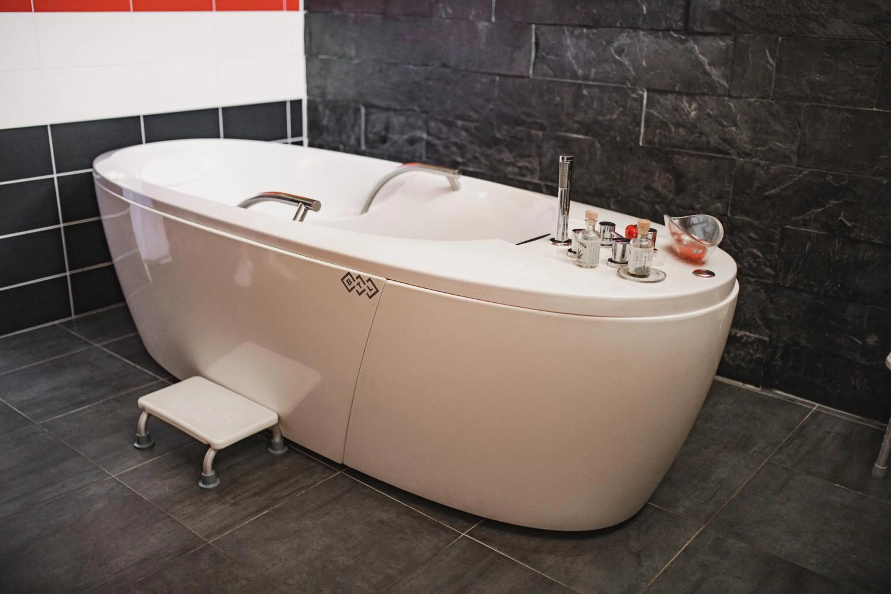 Hot Tub in Městský hotel Bobík