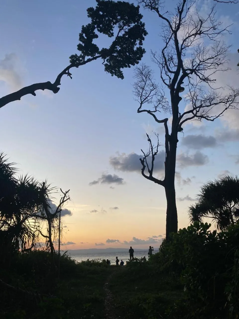 Sunset in Purnima Resort Neil Island