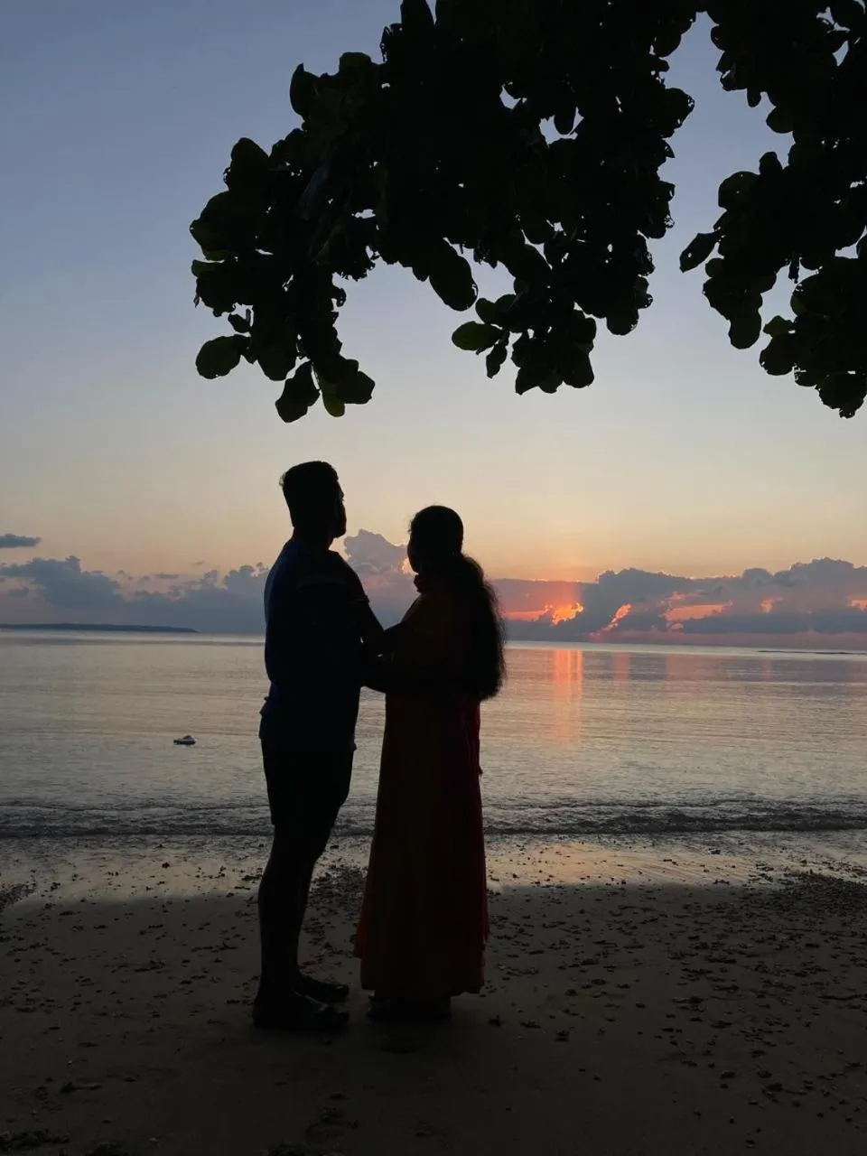 Sunrise in Purnima Resort Neil Island