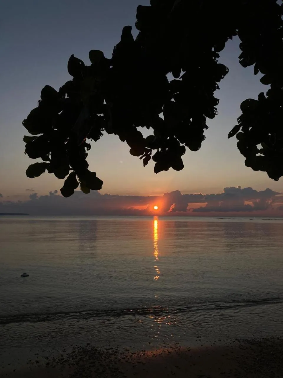 Sunrise in Purnima Resort Neil Island