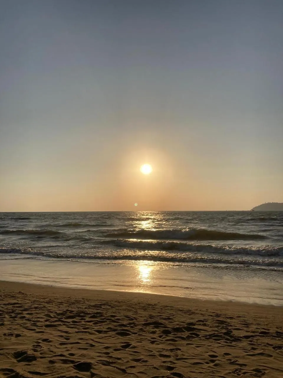 Sunrise in Purnima Resort Neil Island