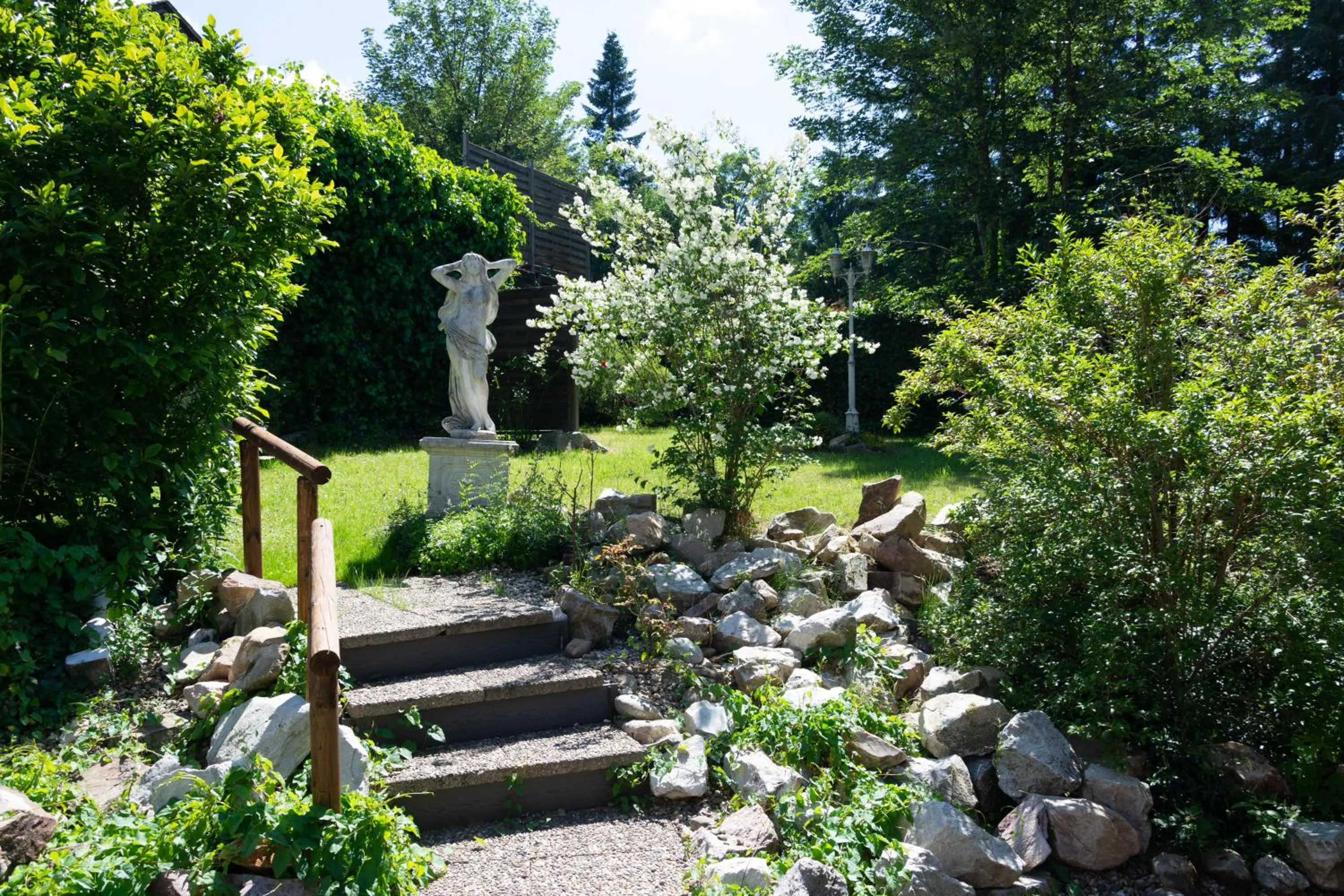 Garden in Waldgasthaus am Schwarzenbruch