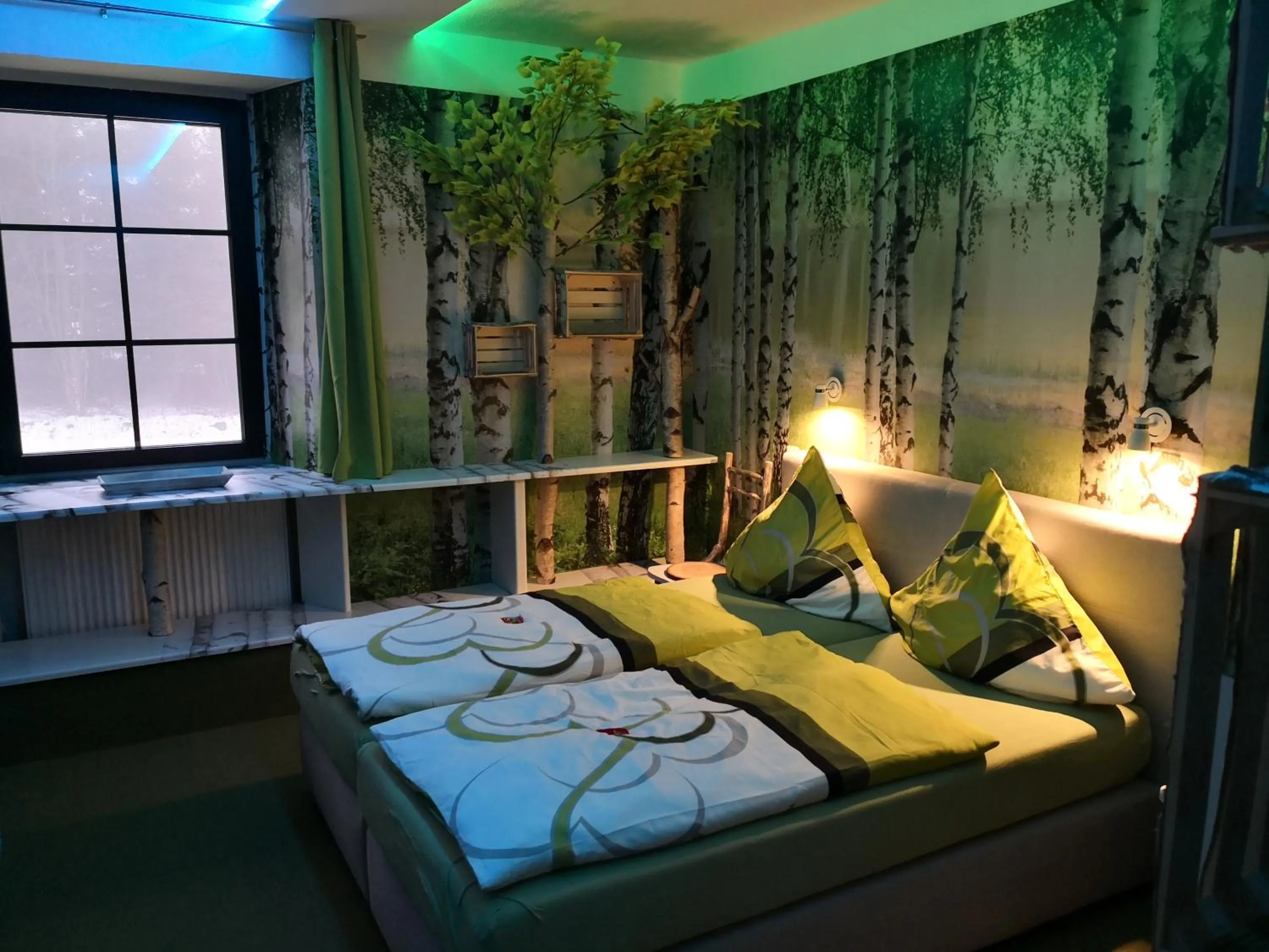 Photo of the whole room, Bed in Waldgasthaus am Schwarzenbruch