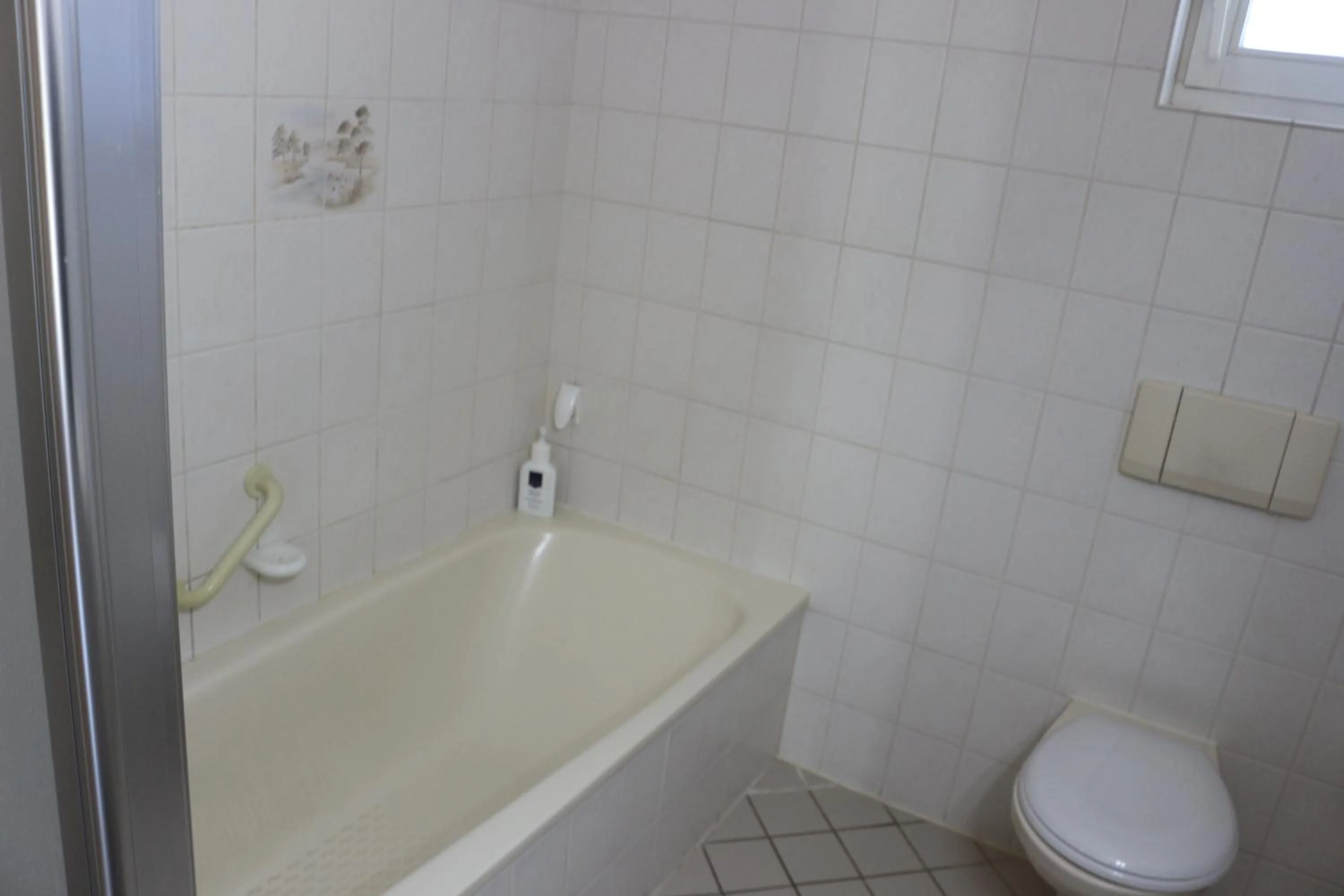 Bathroom in Waldgasthaus am Schwarzenbruch