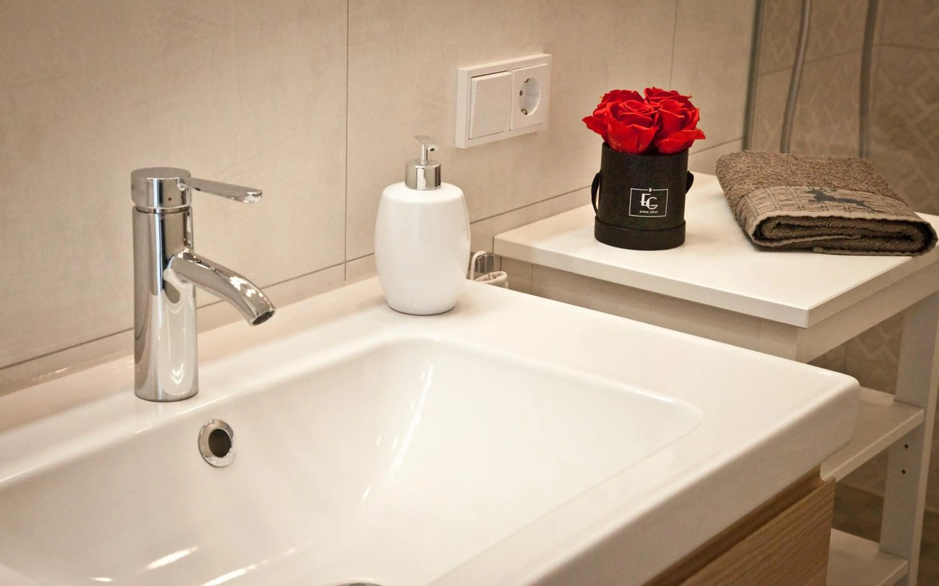 Bathroom in Lohwald-Appartment