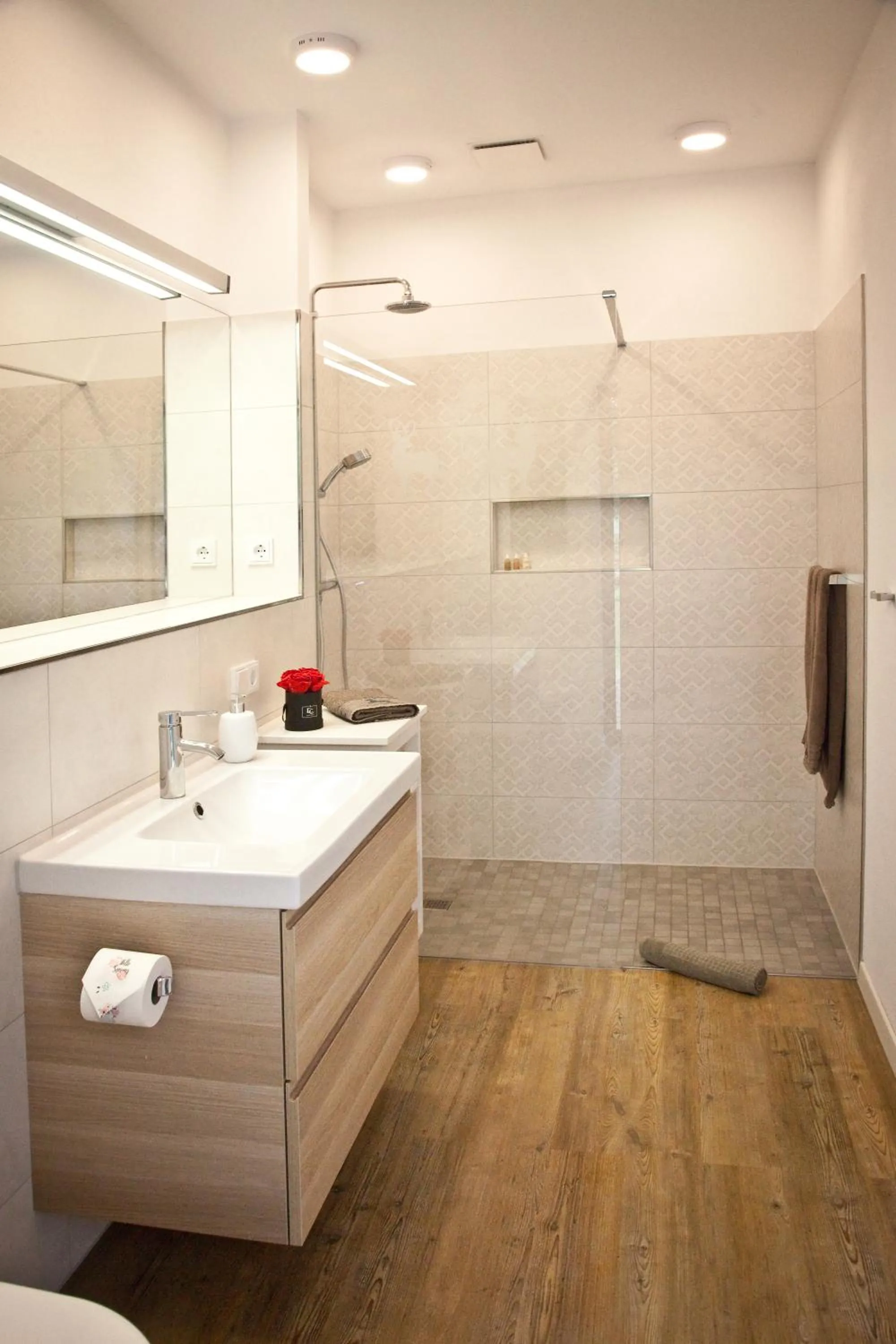 Bathroom in Lohwald-Appartment