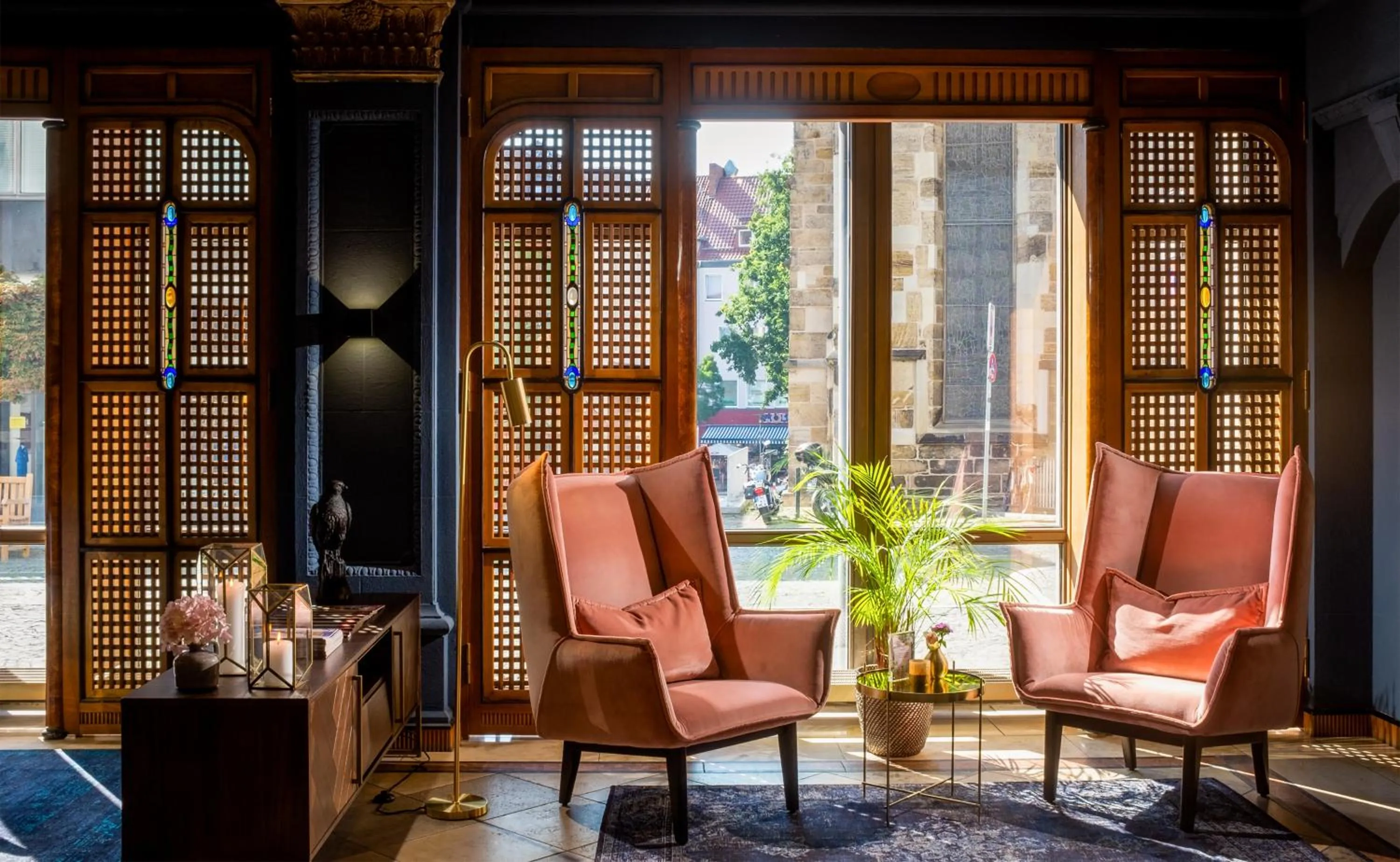 Lobby or reception in Van der Valk Hotel Hildesheim