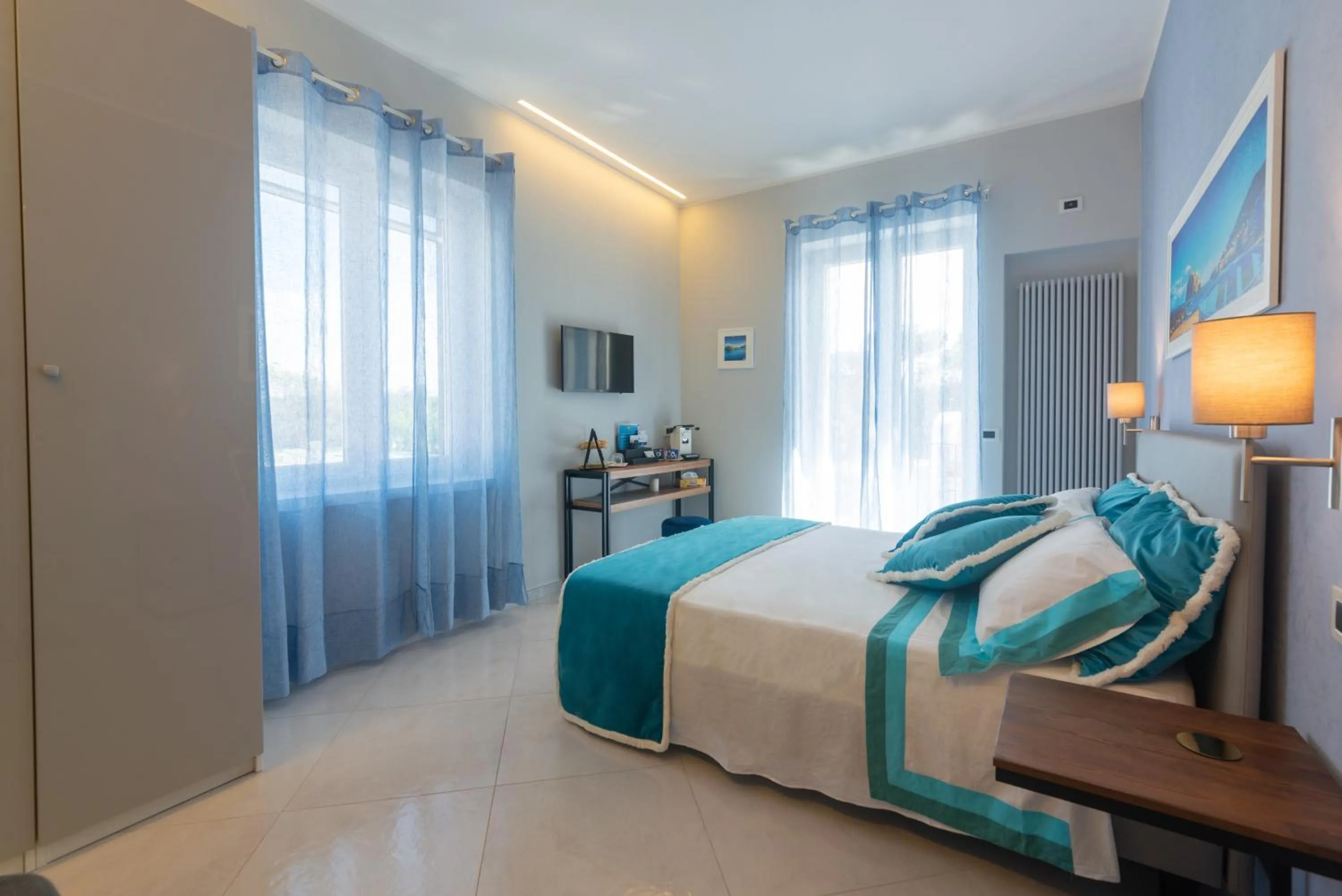 Bedroom, Bed in B&B La Piazzetta