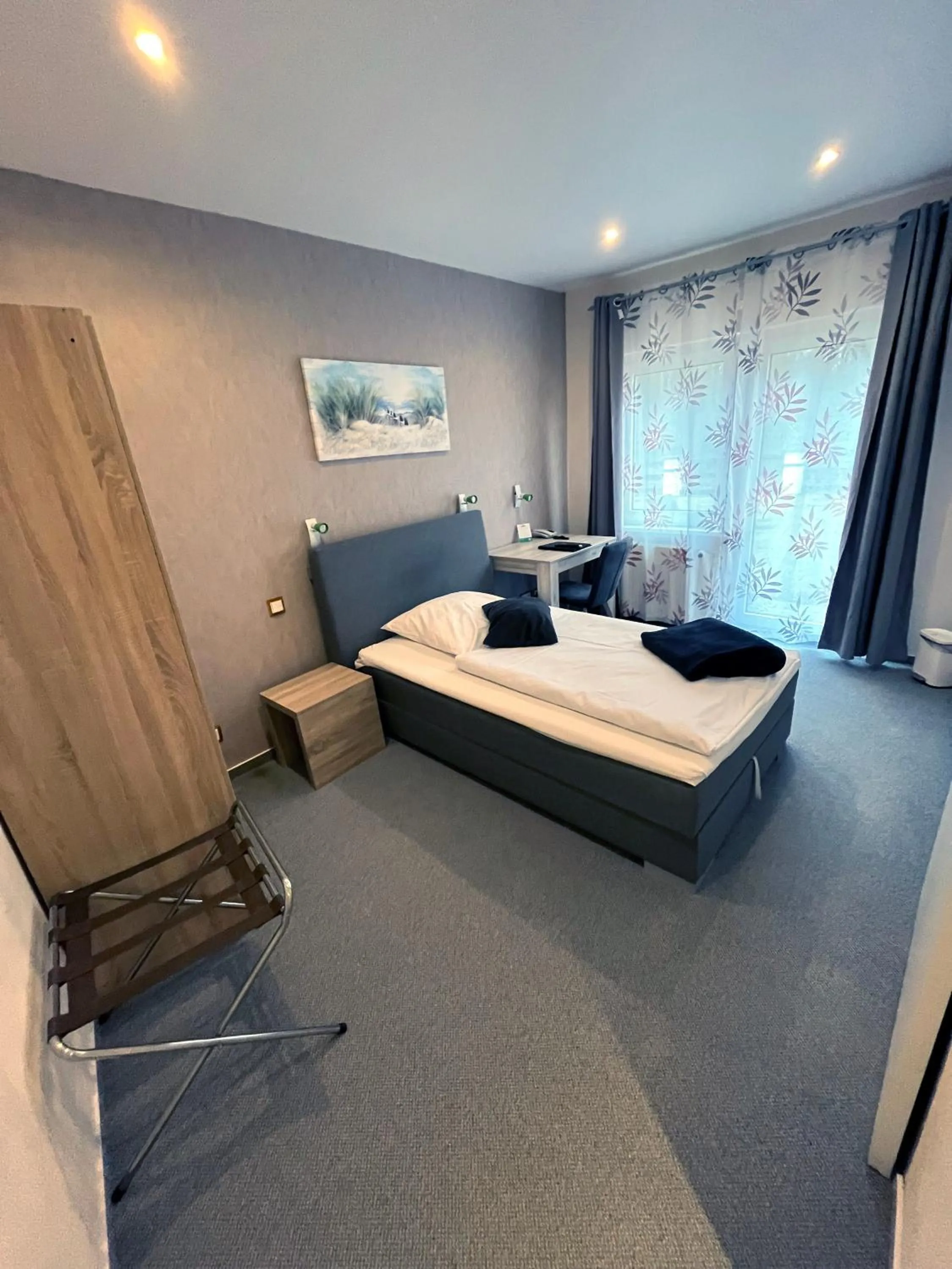 Bed in Hotel Aquarius Braunschweig