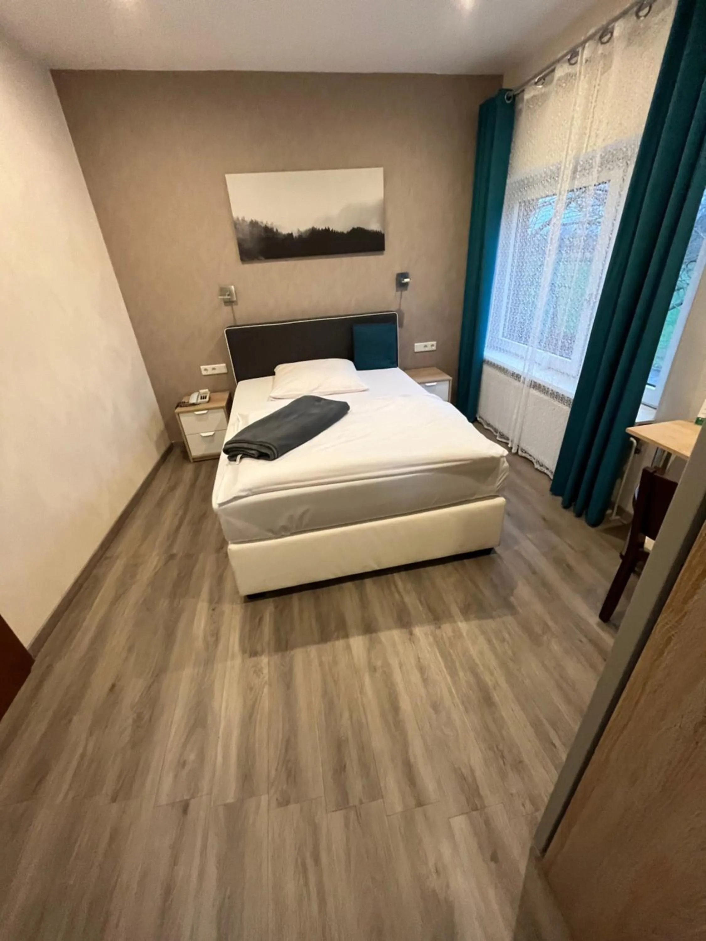 Bed in Hotel Aquarius Braunschweig